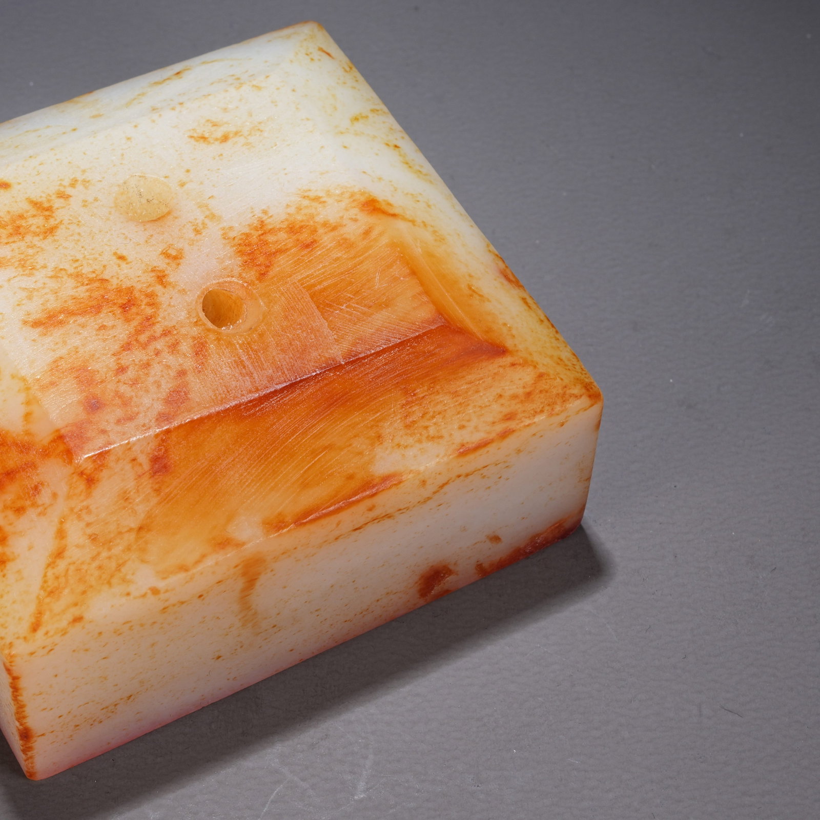 A HETIAN JADE SEAL - 9