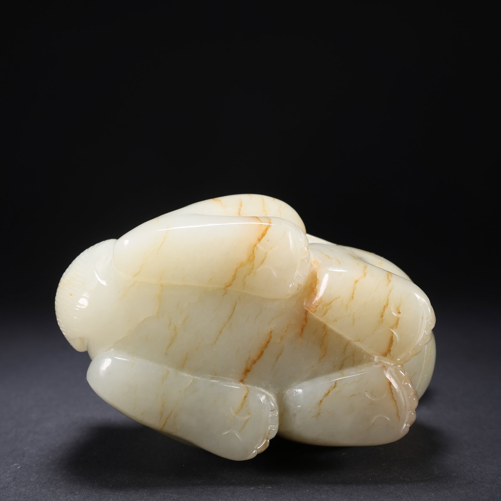 A HETIAN JADE AUSPICIOUS BEAST - 9