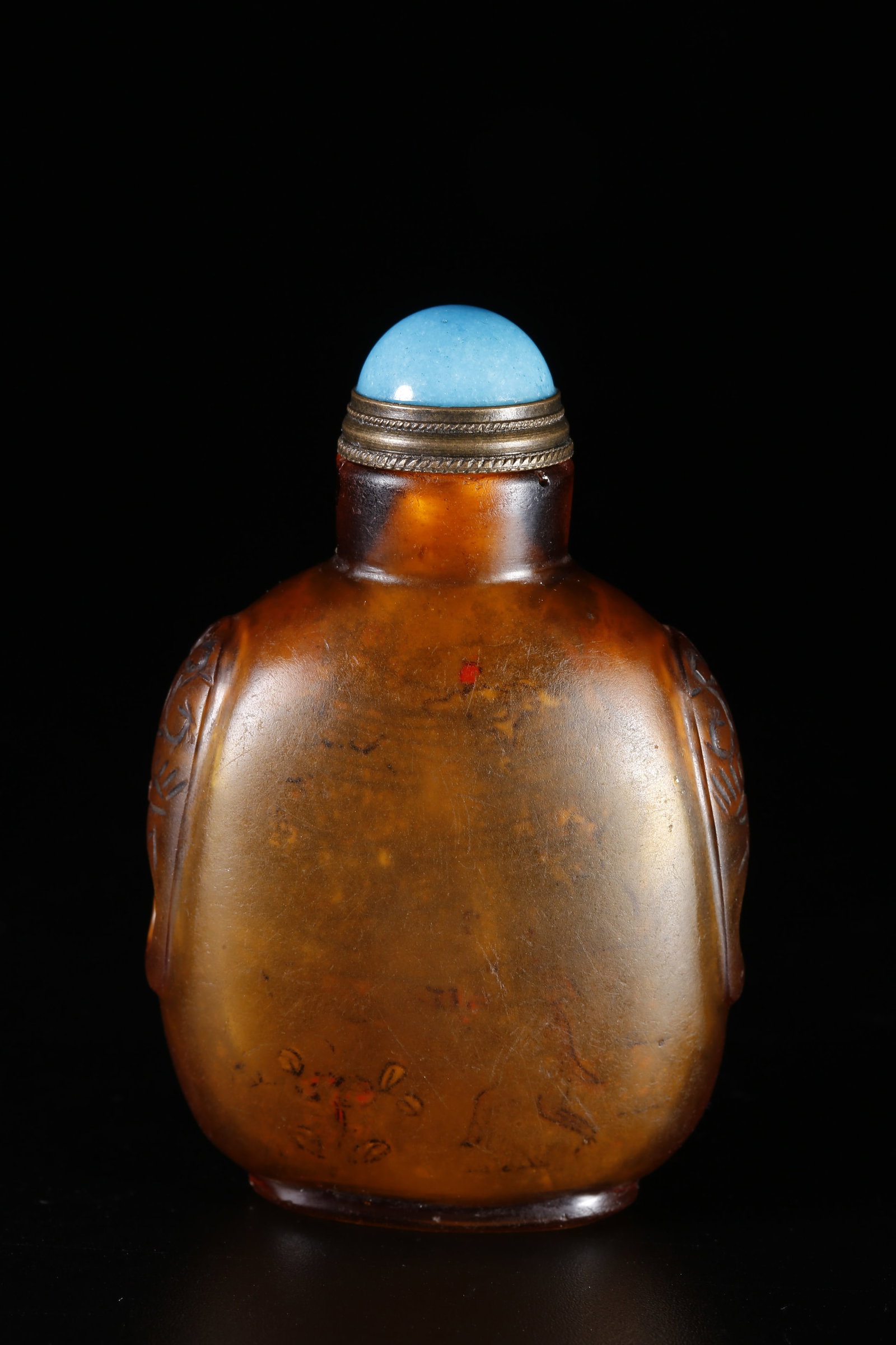 A CRYSTAL SNUFF BOTTLE - 5