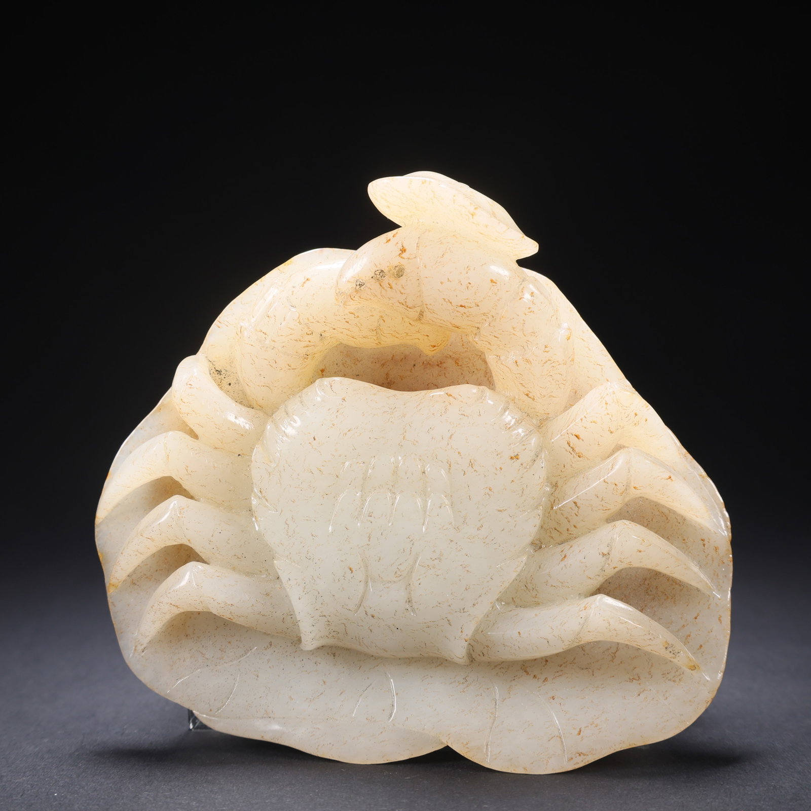 A HETIAN JADE CRAB (1 of 9)