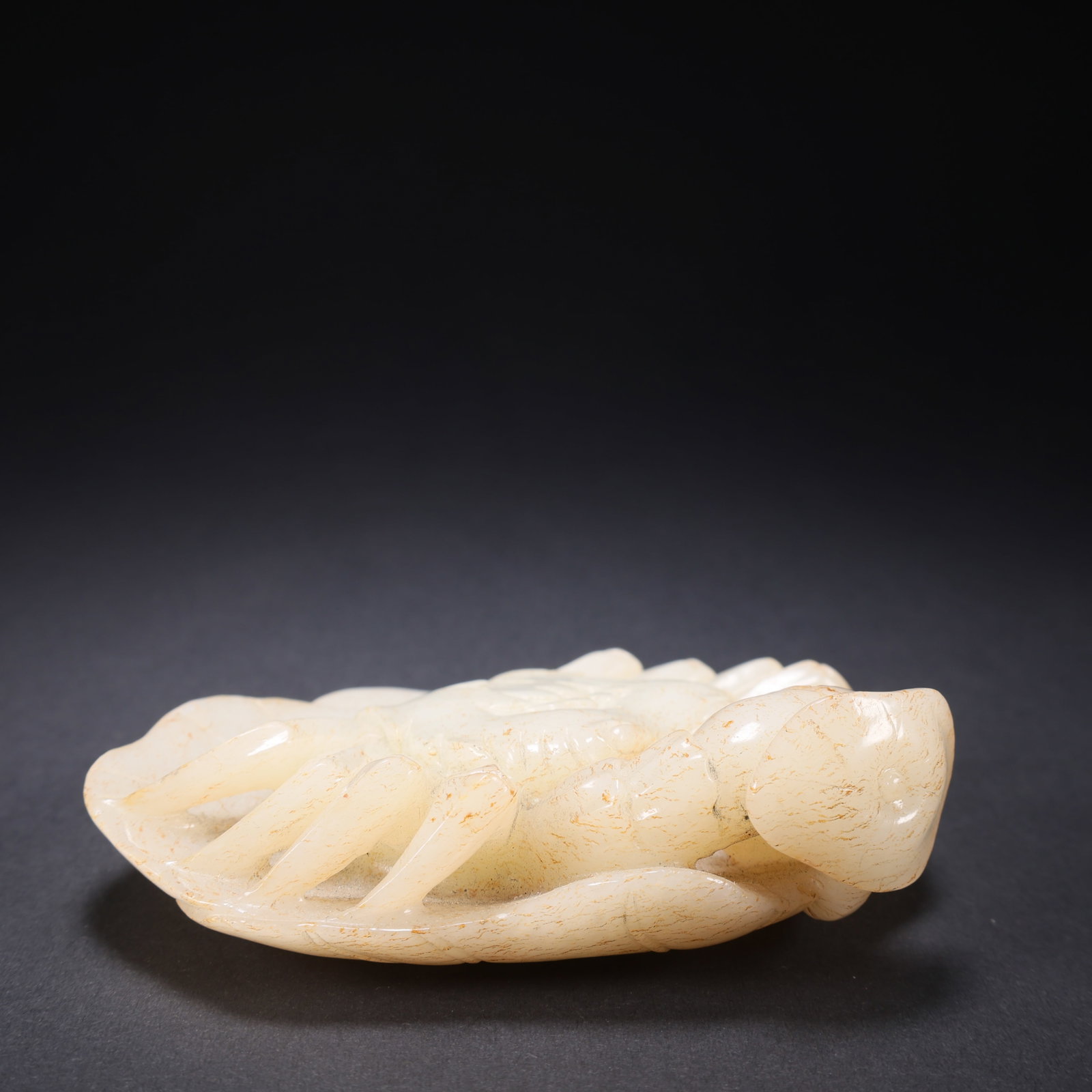 A HETIAN JADE CRAB - 3