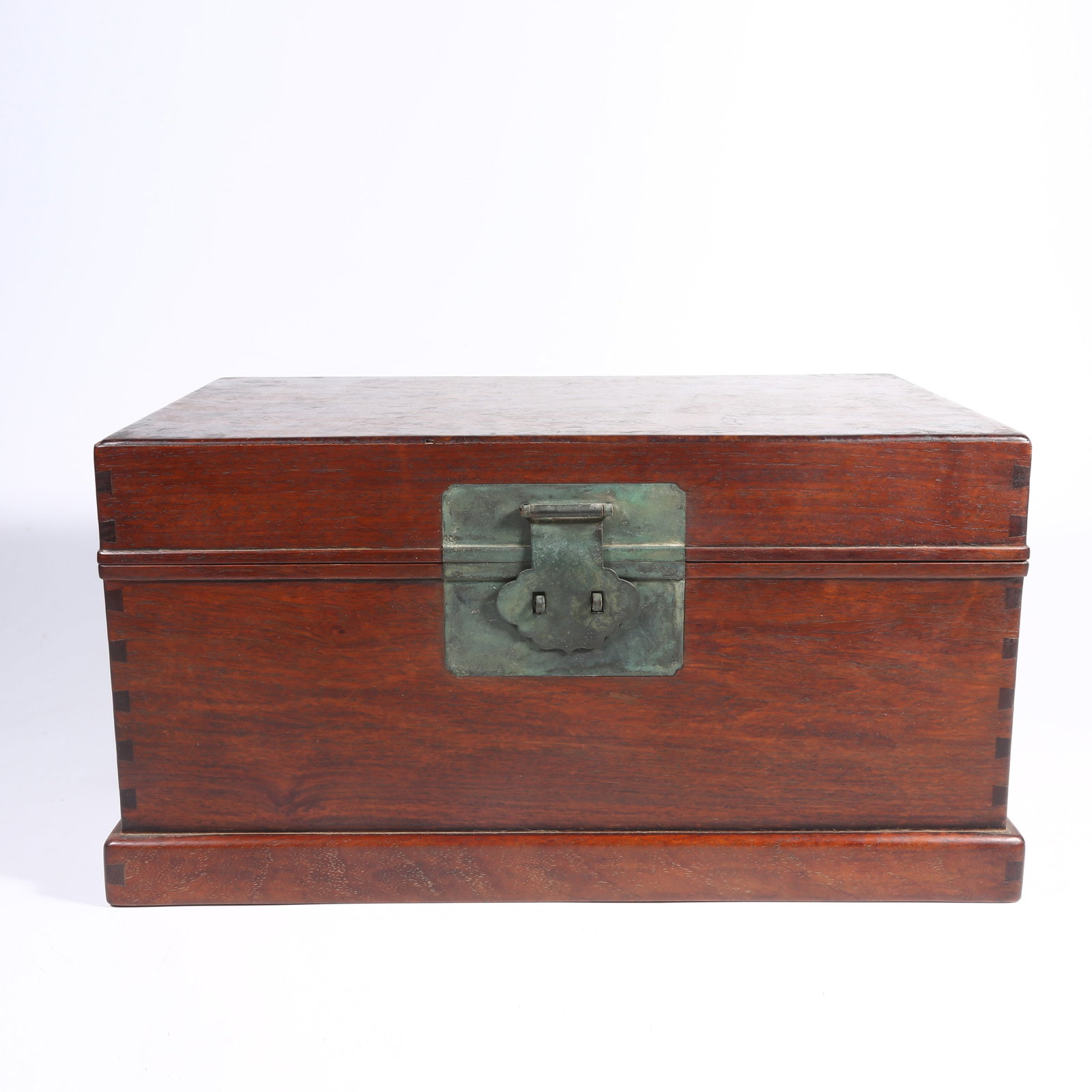 A HUANGHUALI BOX INLAID WITH BURLWOOD (1 of 10)