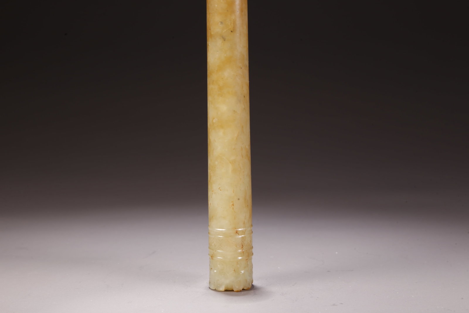A HETIAN JADE CONICAL OBJECT - 3