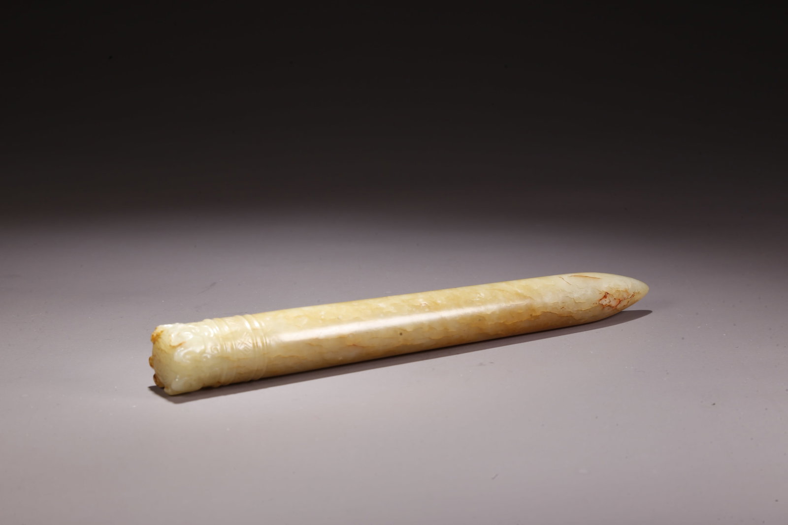 A HETIAN JADE CONICAL OBJECT - 4