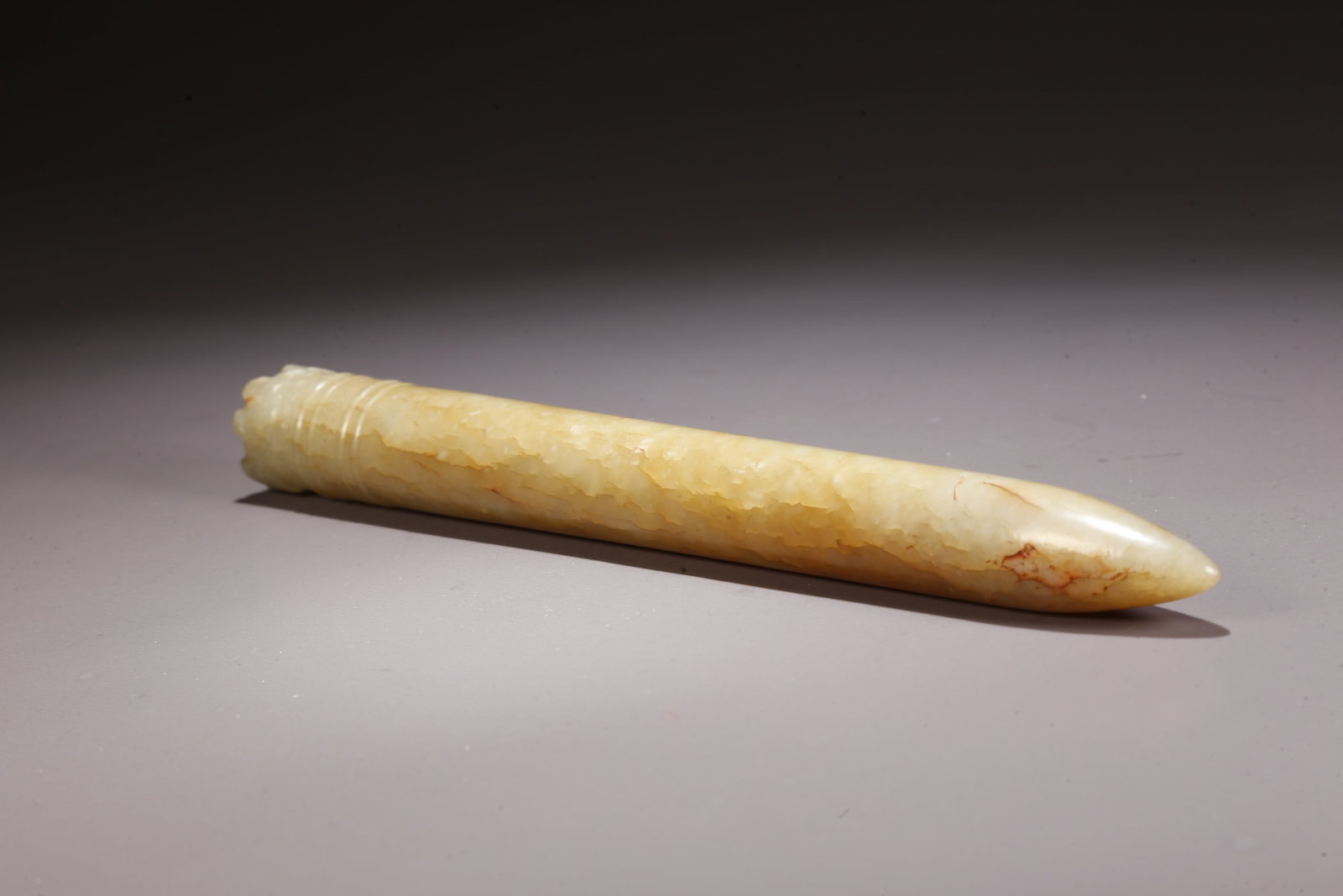 A HETIAN JADE CONICAL OBJECT - 5