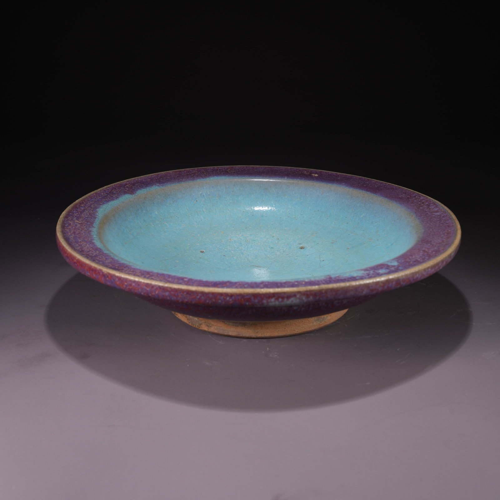 A JUN WARE WASHER WITH EVERTED RIM (1 of 8)