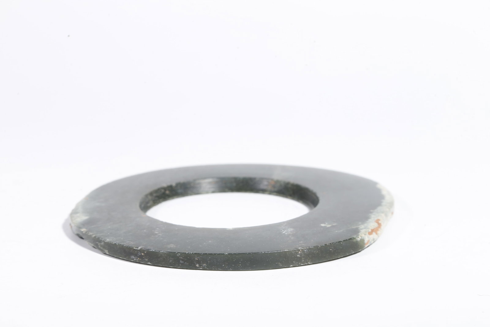 A ARCHAIC JADE RING - 7
