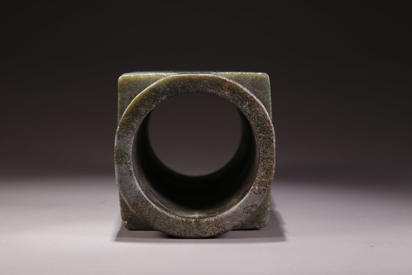 A ANCIENT JADE CONG - 10