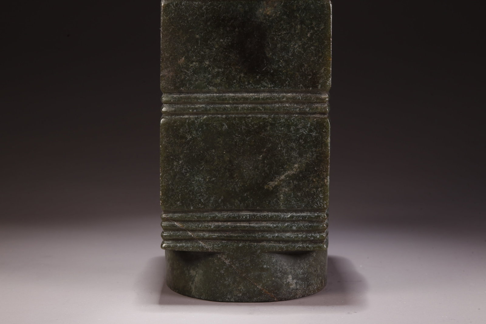 A ANCIENT JADE CONG - 8