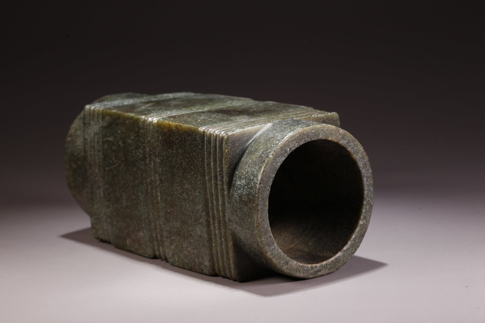 A ANCIENT JADE CONG - 9