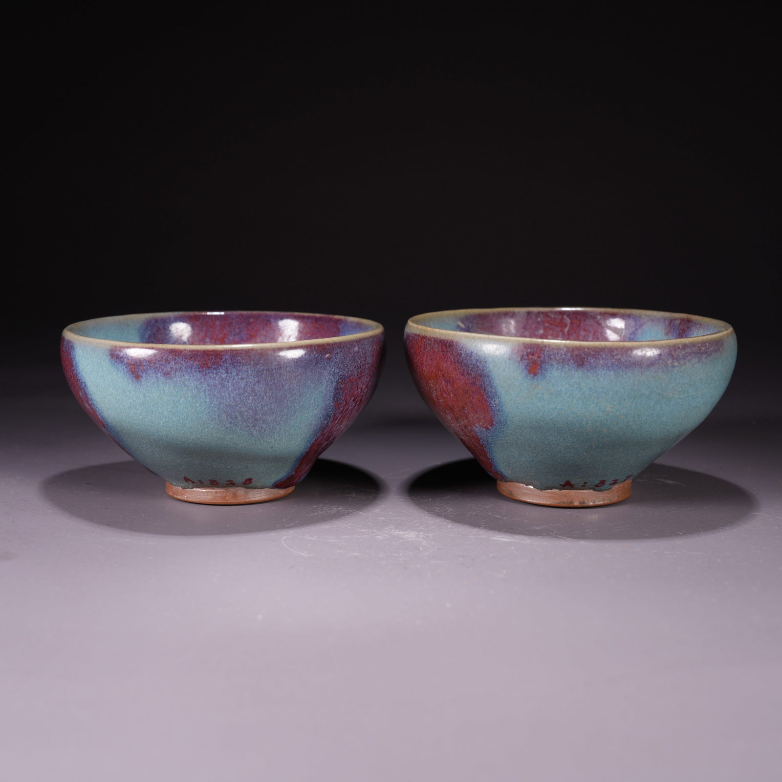 A JUN WARE TEA BOWLS (SET) - 5