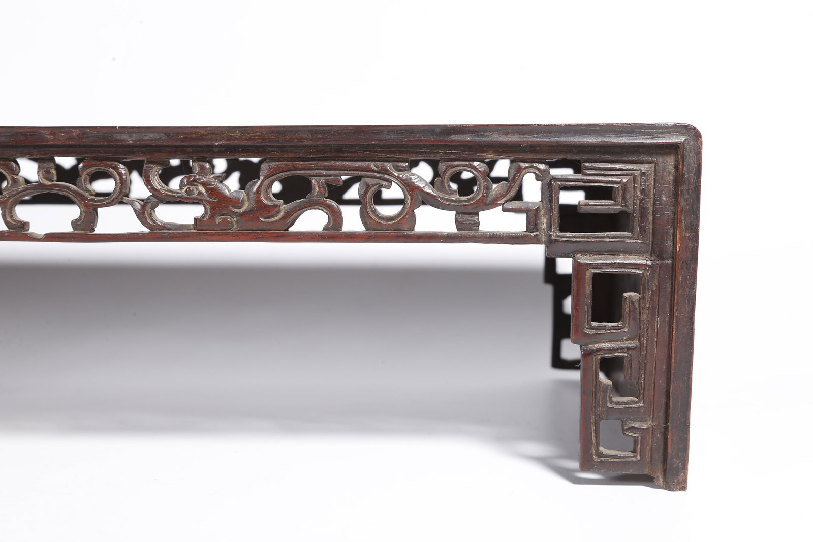 A MAHOGANY SMALL STAND - 3