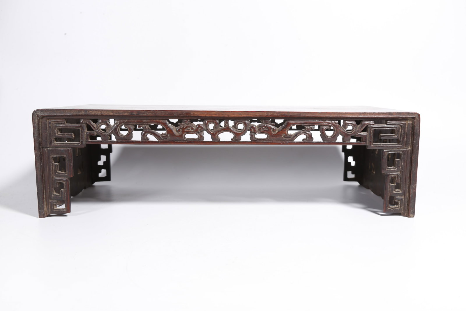 A MAHOGANY SMALL STAND - 5