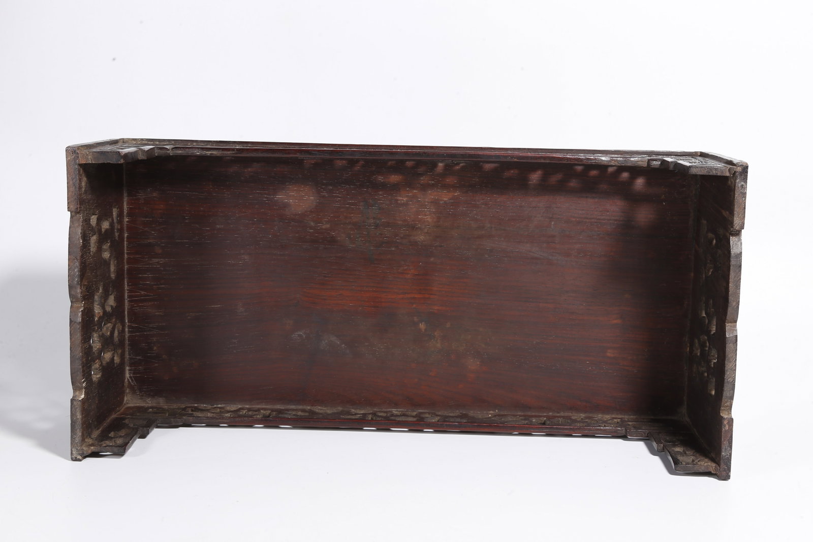 A MAHOGANY SMALL STAND - 9