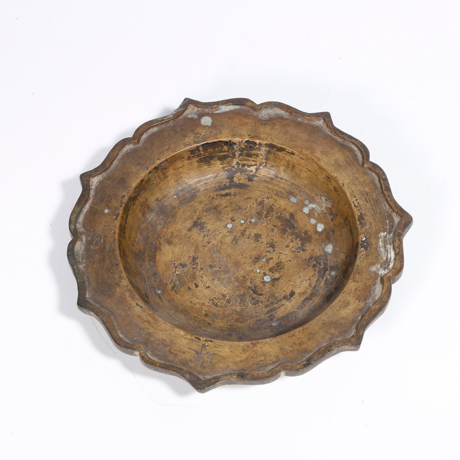 A BRONZE INCENSE TRAY (1 of 10)