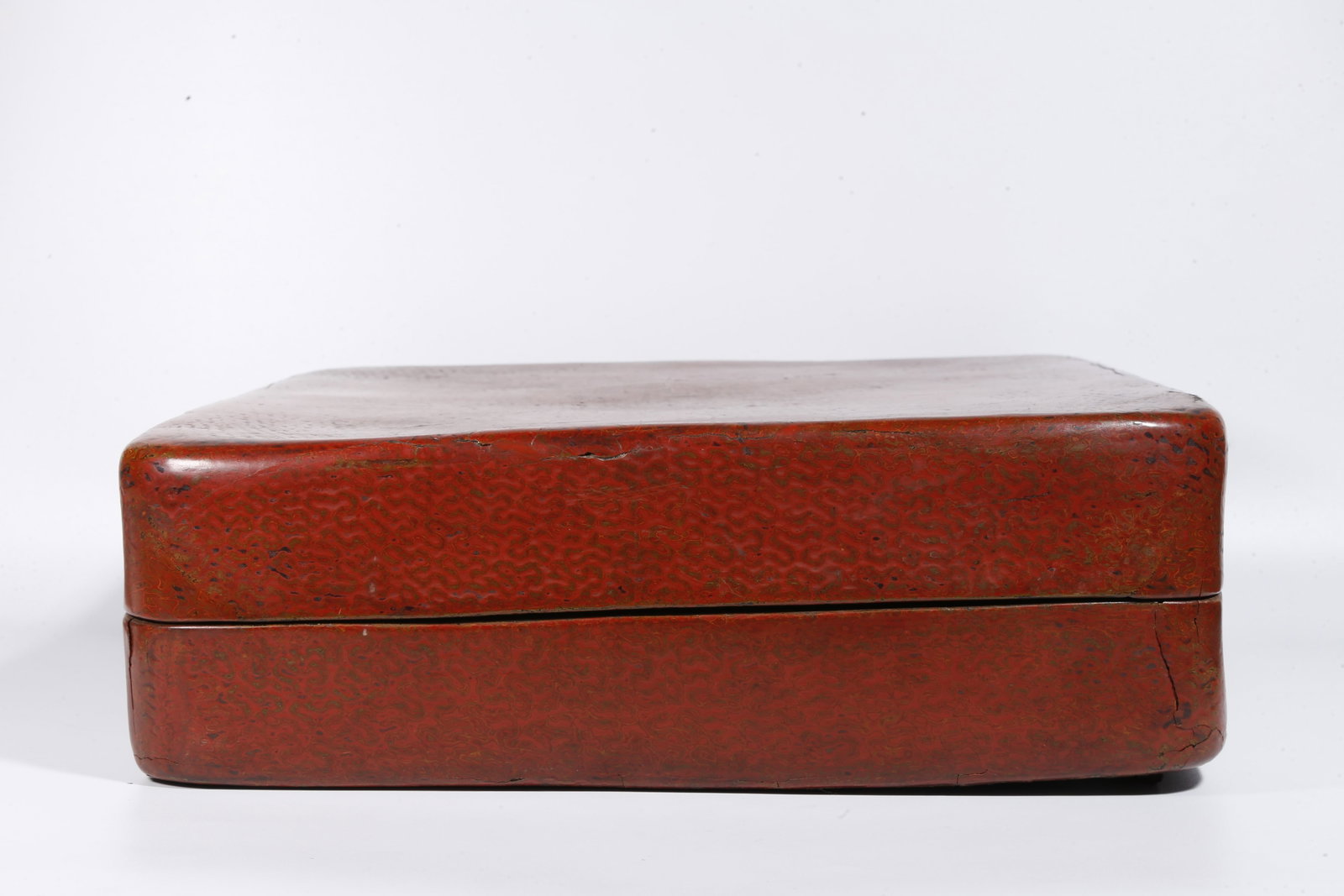 A LACQUER COVERED BOX - 2