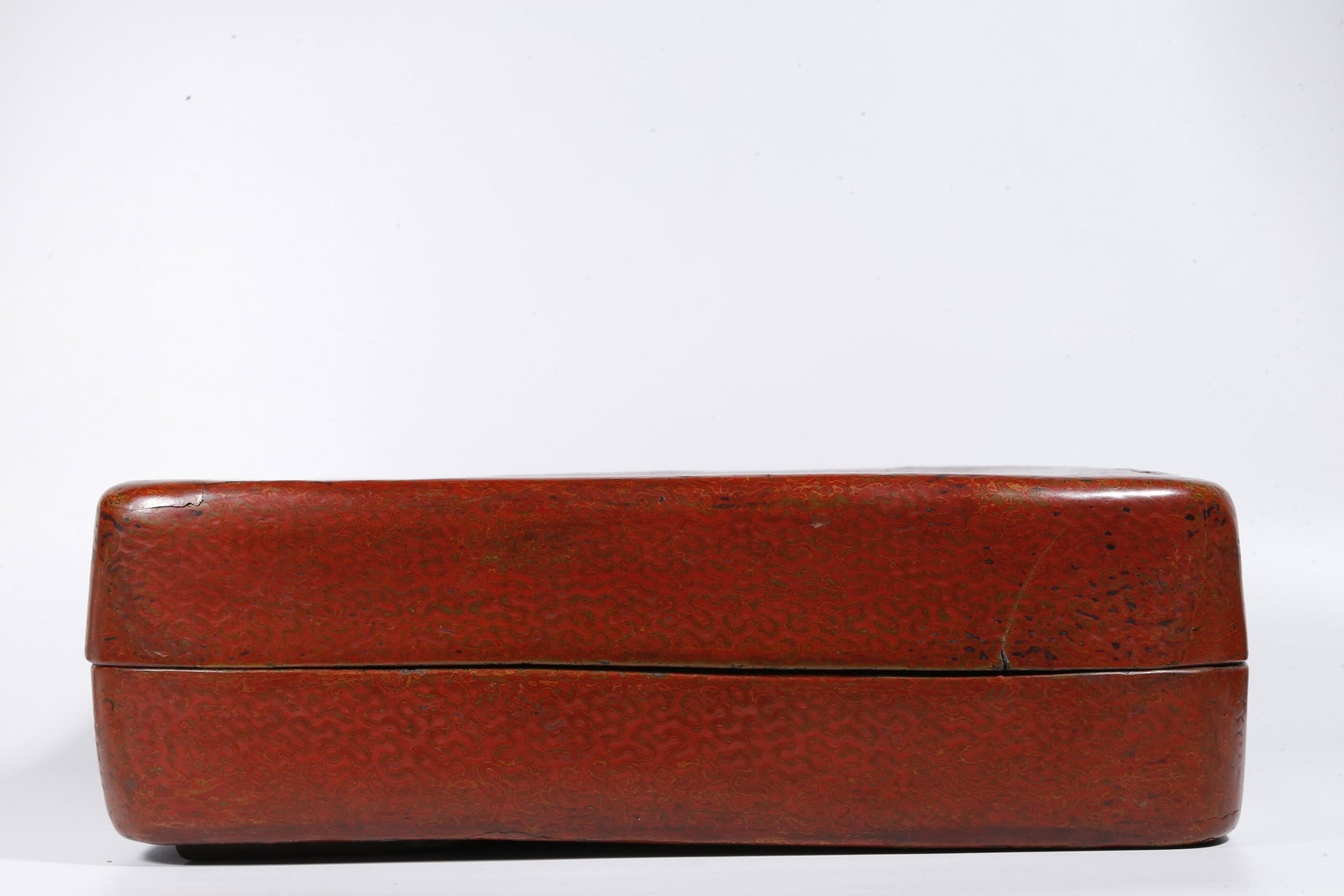 A LACQUER COVERED BOX - 3