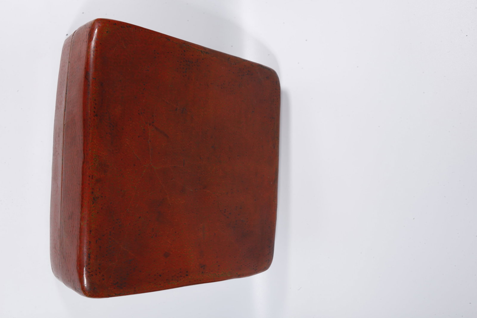 A LACQUER COVERED BOX - 5