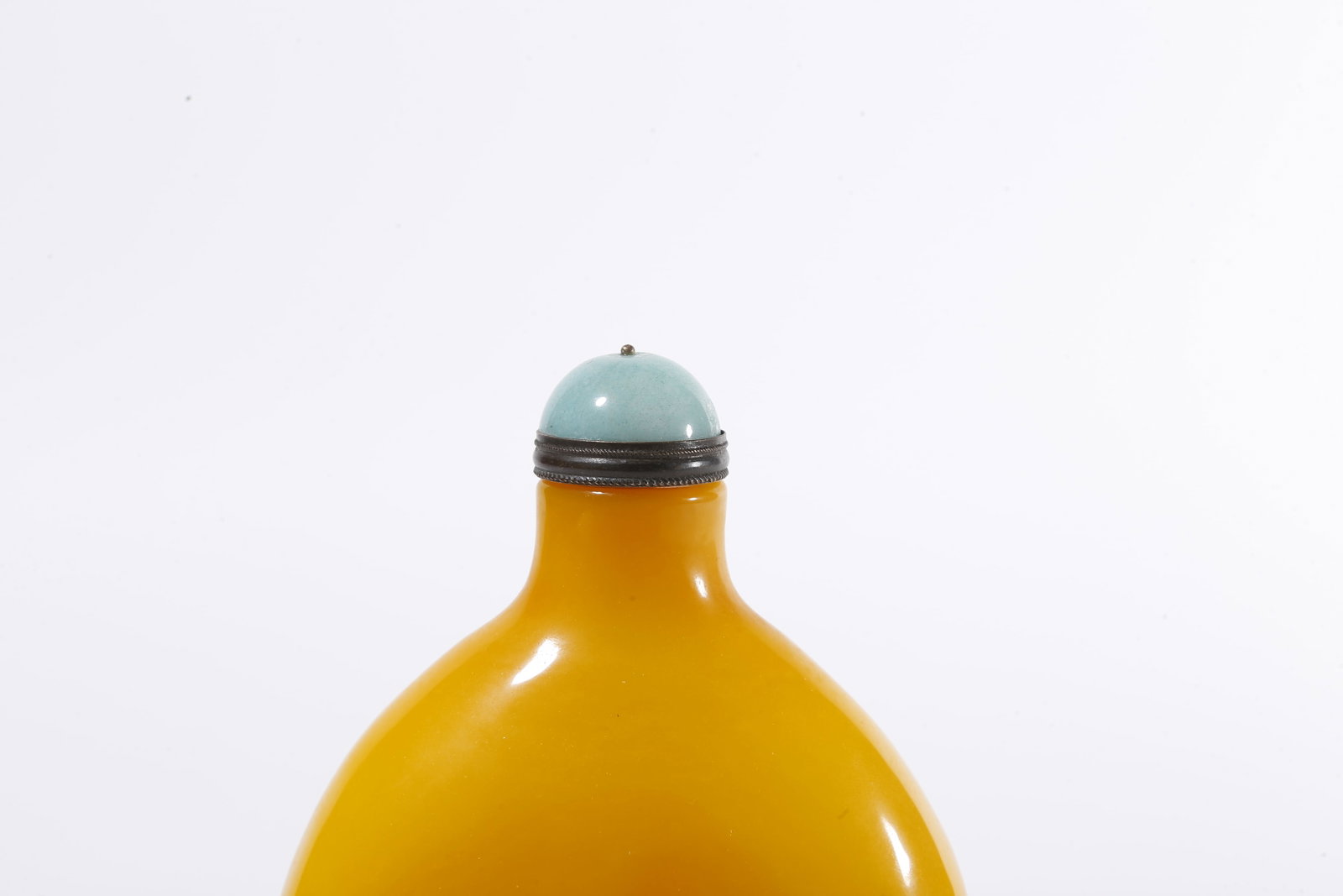 A GLASS SNUFF BOTTLE - 5