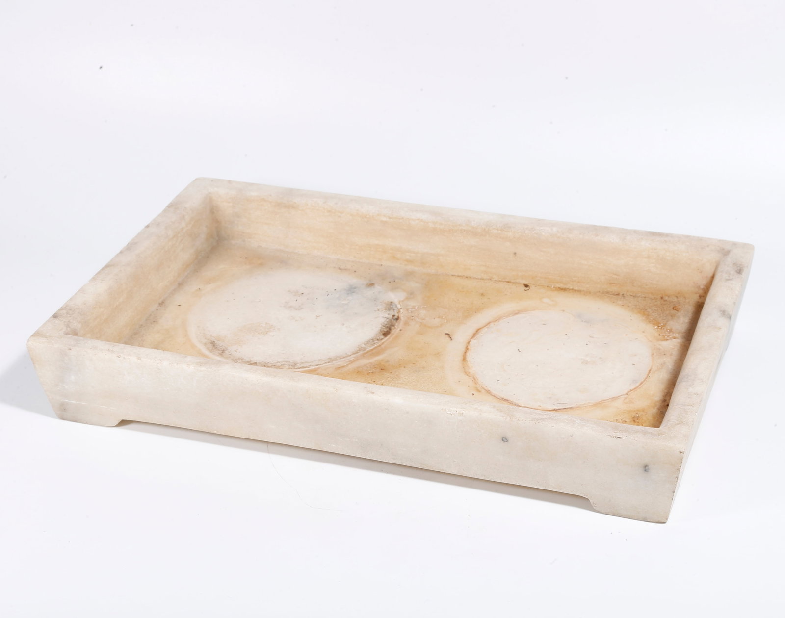 A WHITE MARBLE NARCISSUS BASIN (1 of 10)