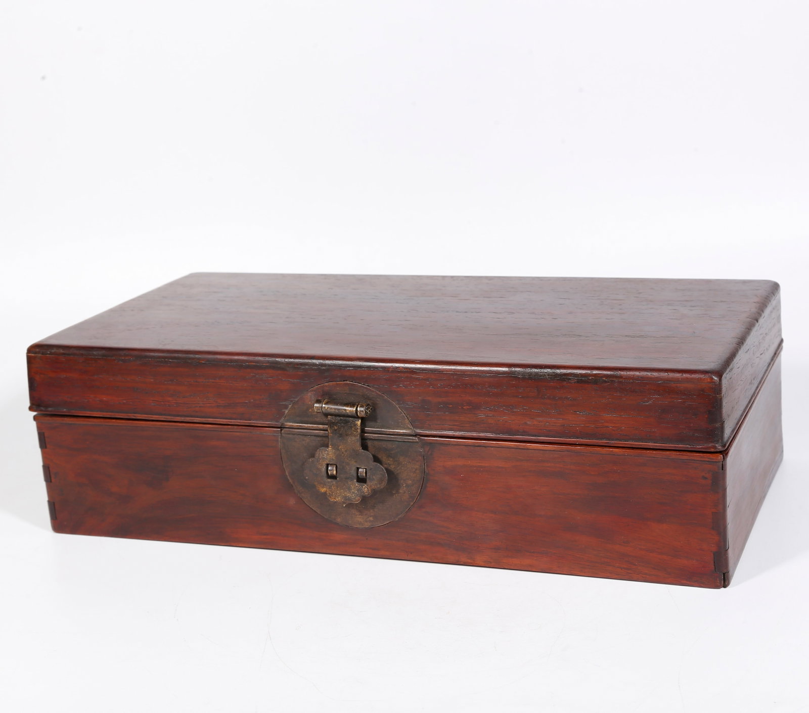 A MAHOGANY VISITING CARD BOX (1 of 9)