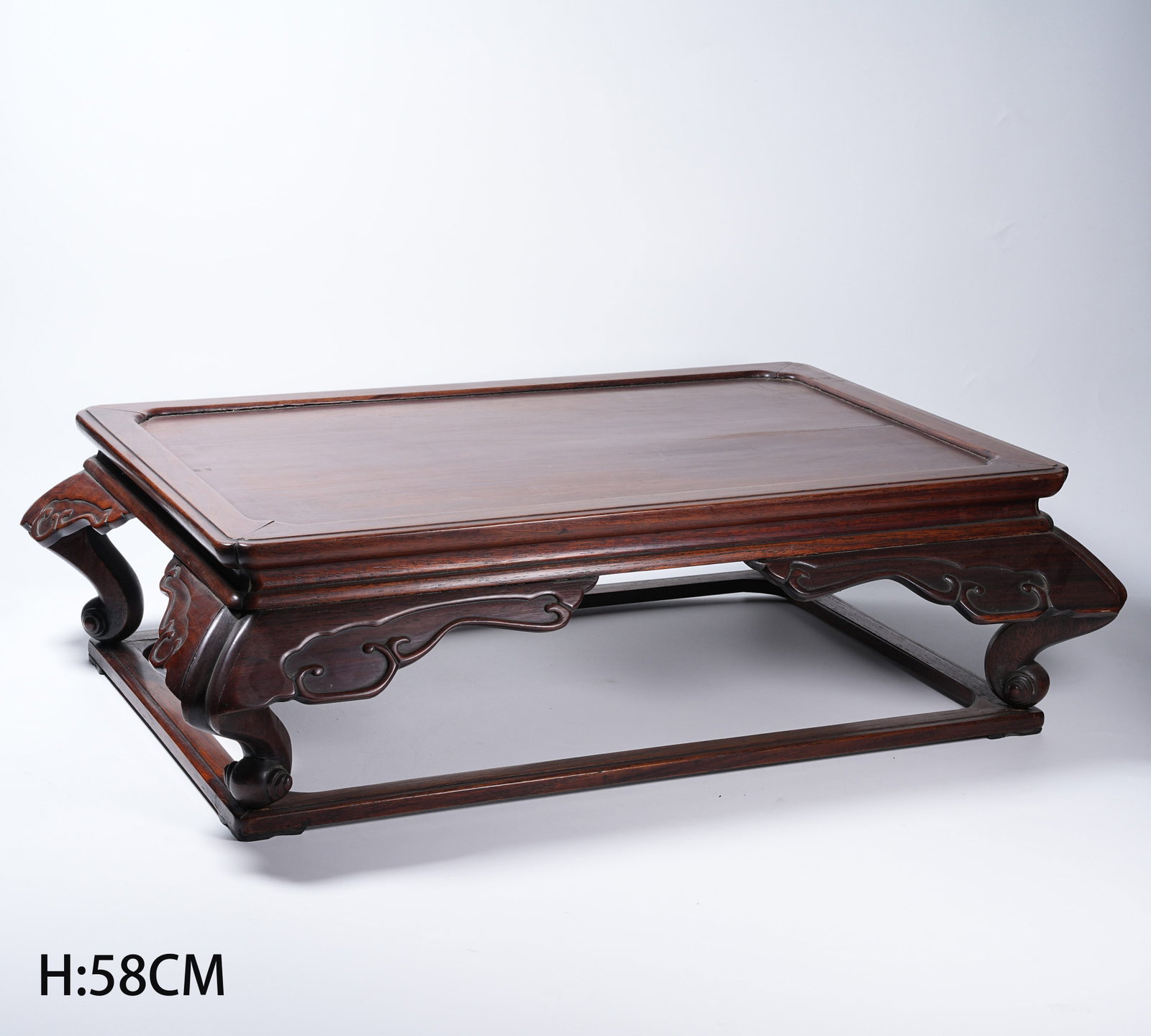 A HUANGHUALI SIDE TABLE: Huanghuali Side Table