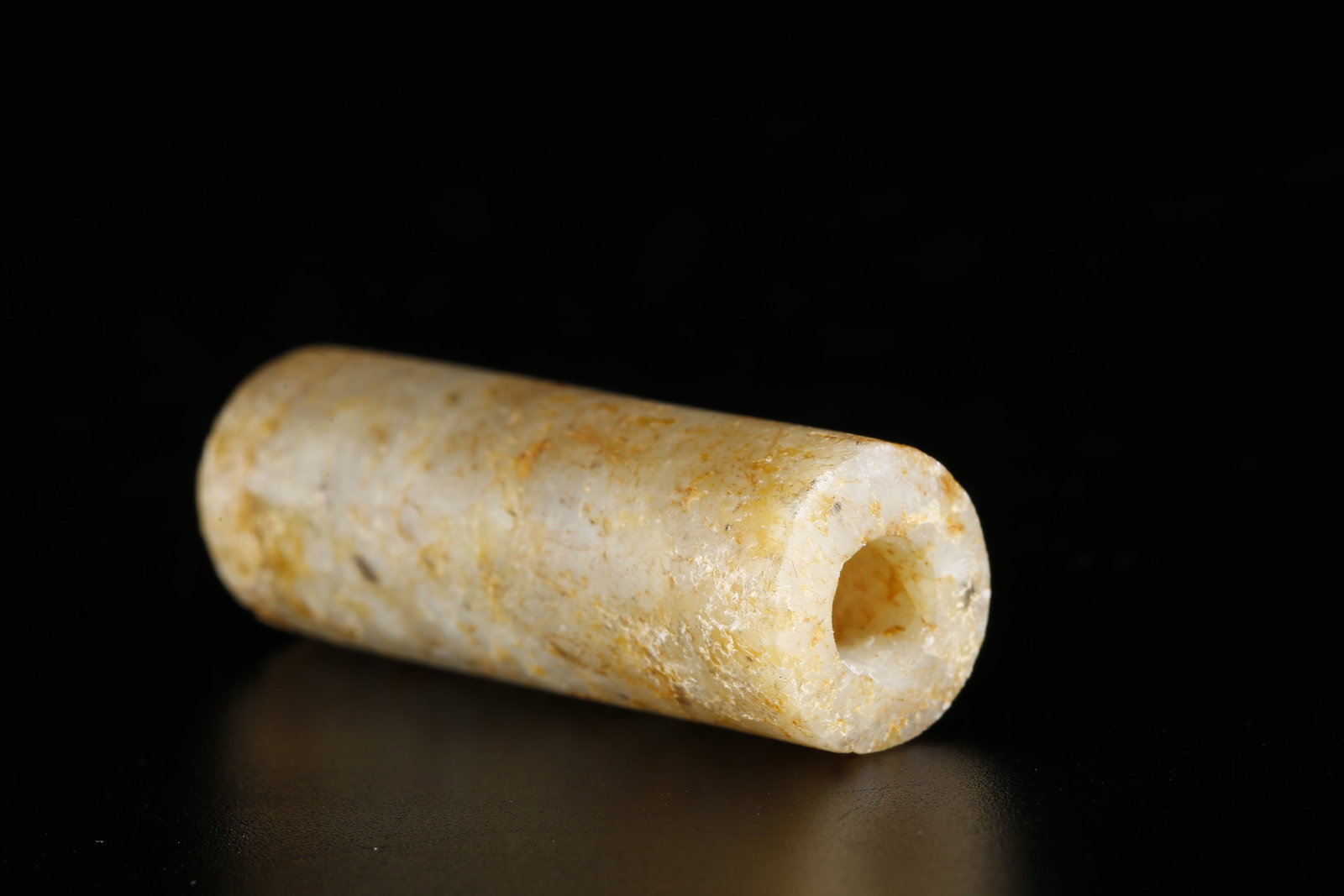 A HETIAN JADE BEAD - 7