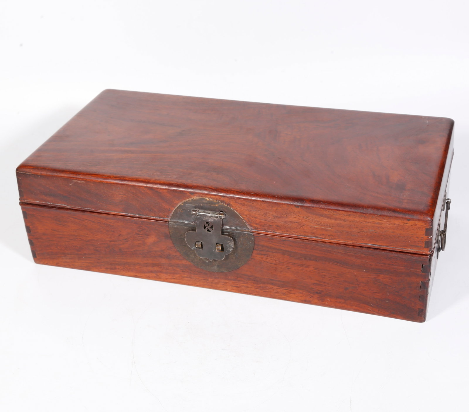 A MAHOGANY VISITING CARD BOX (1 of 9)