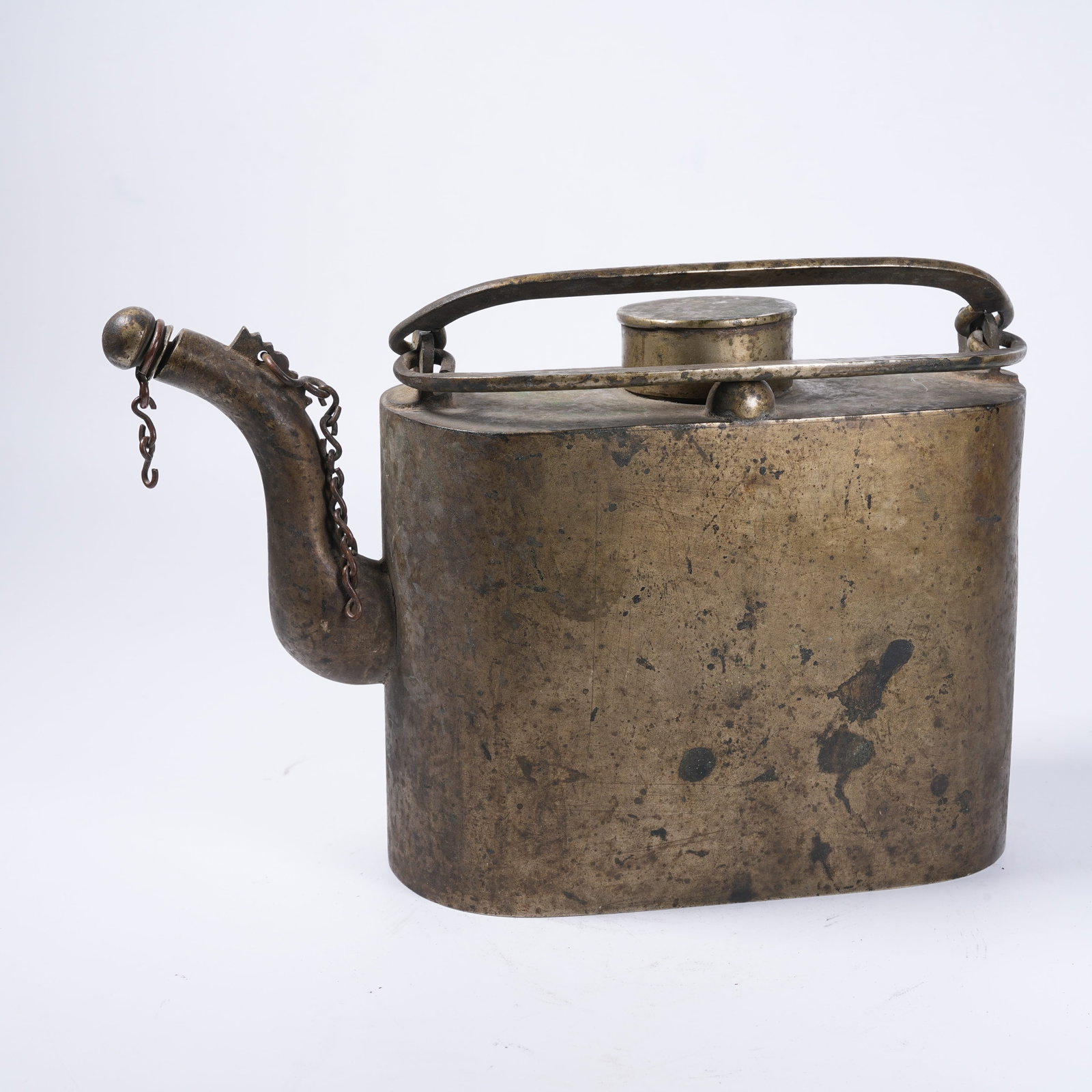 A BRONZE EWER - 3