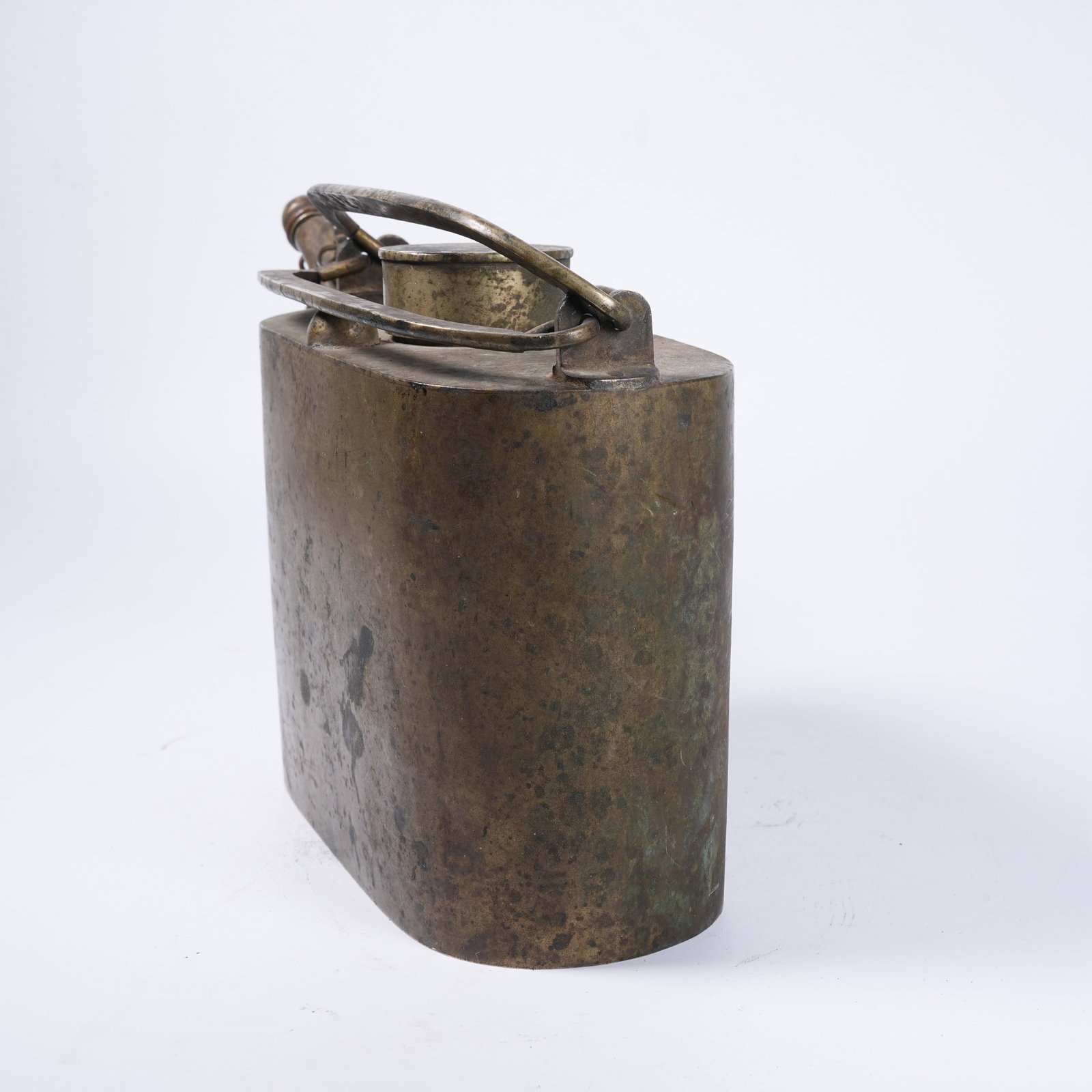 A BRONZE EWER - 4
