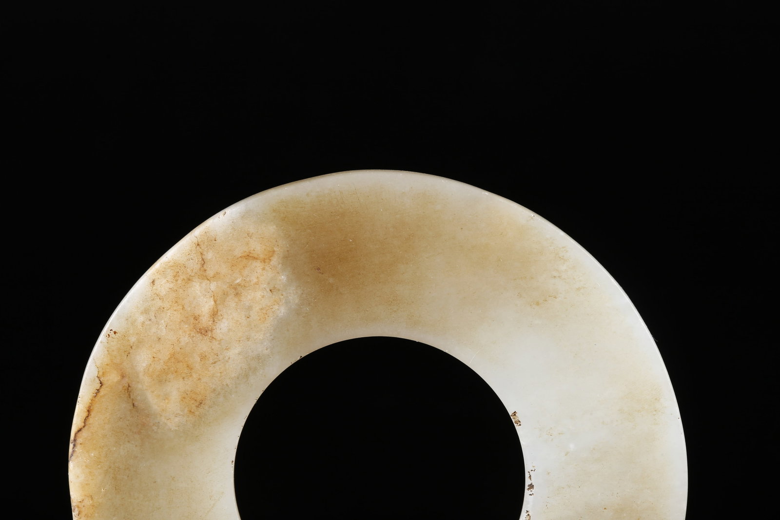 A HETIAN JADE RING - 2