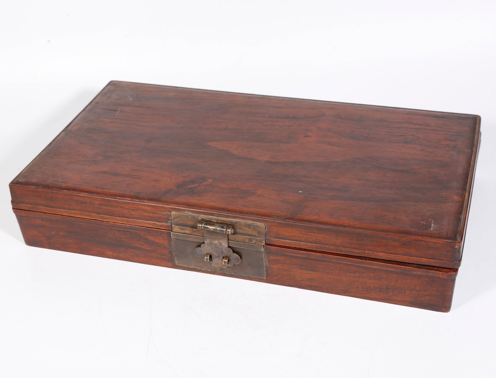 A MAHOGANY VISITING CARD BOX (1 of 9)
