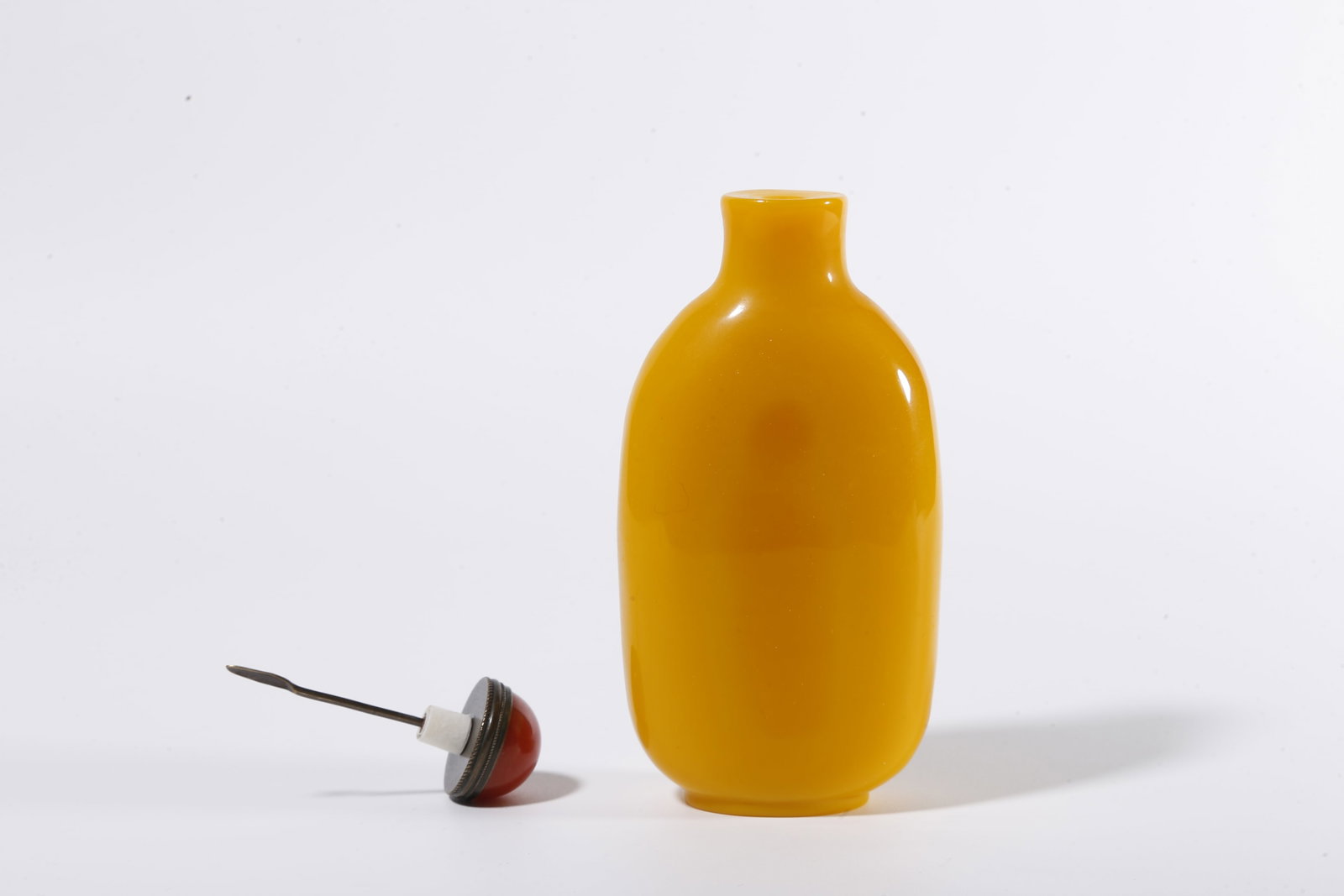 A GLASS SNUFF BOTTLE - 7