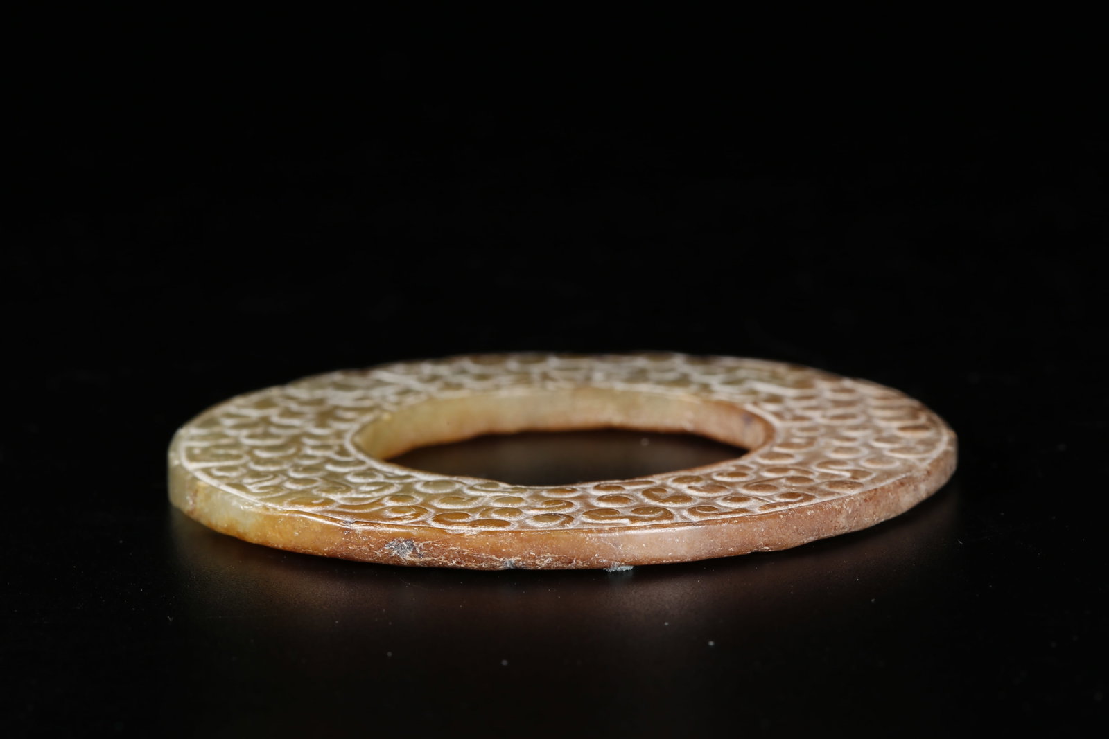A ANCIENT JADE RING - 4