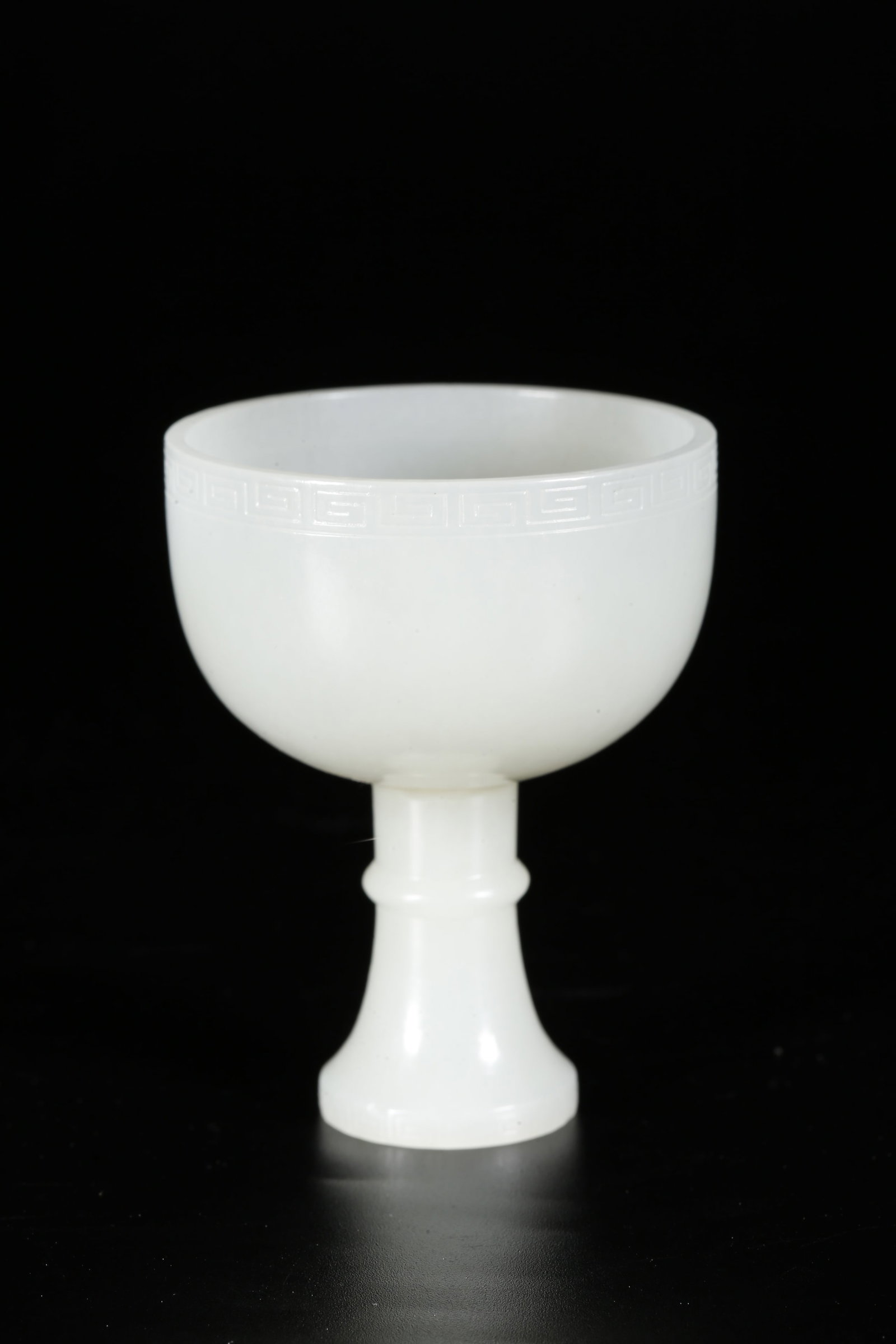 A HETIAN JADE CUP - 5