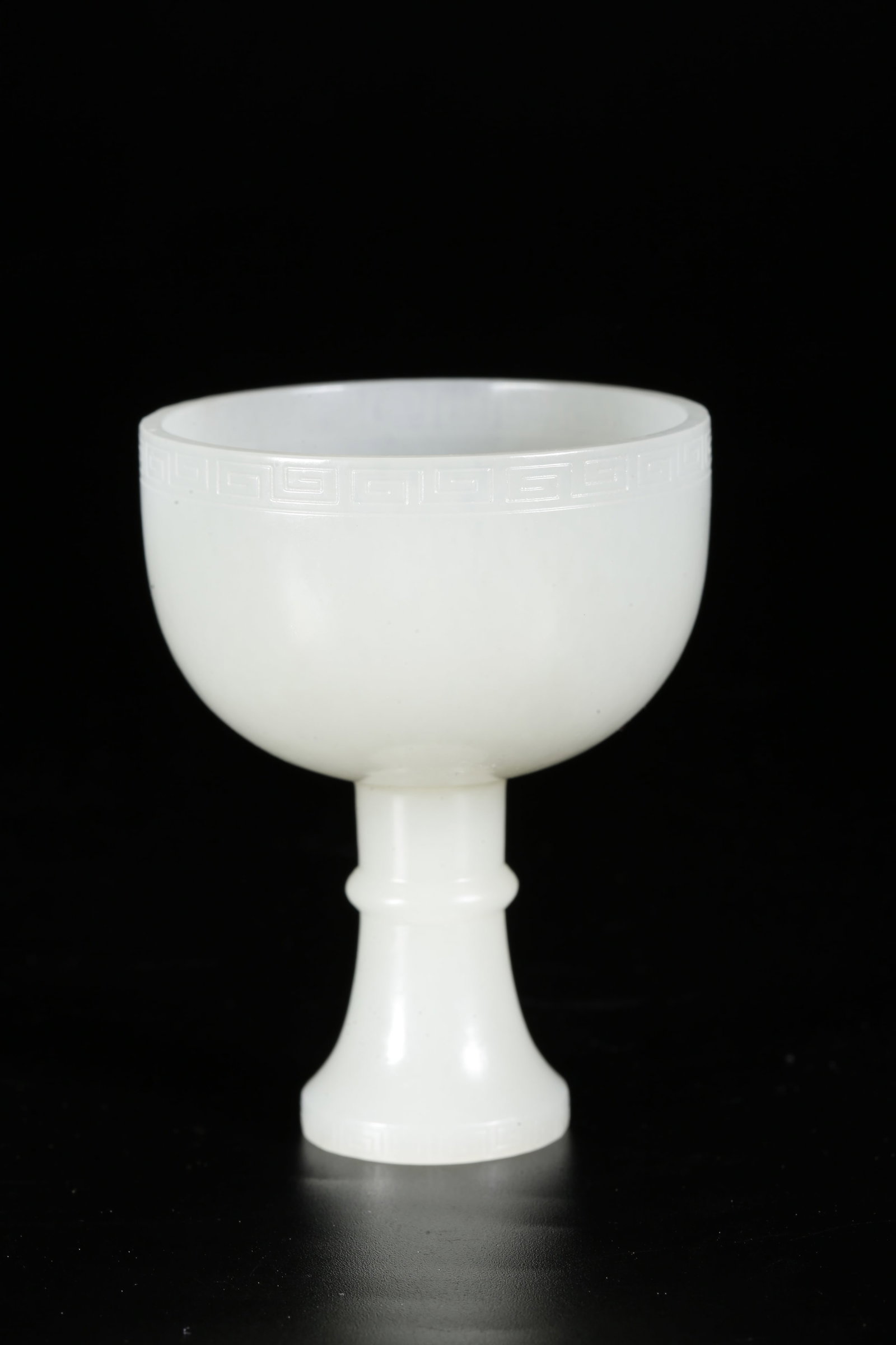 A HETIAN JADE CUP - 6