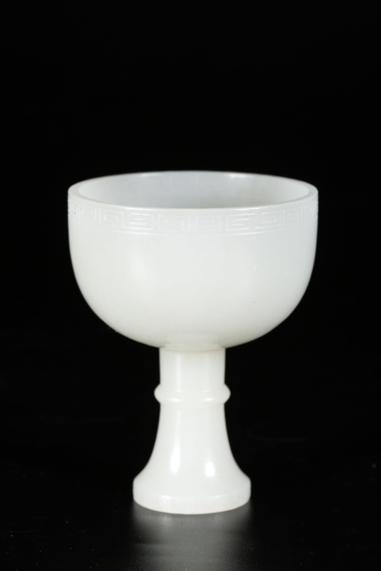 A HETIAN JADE CUP - 7