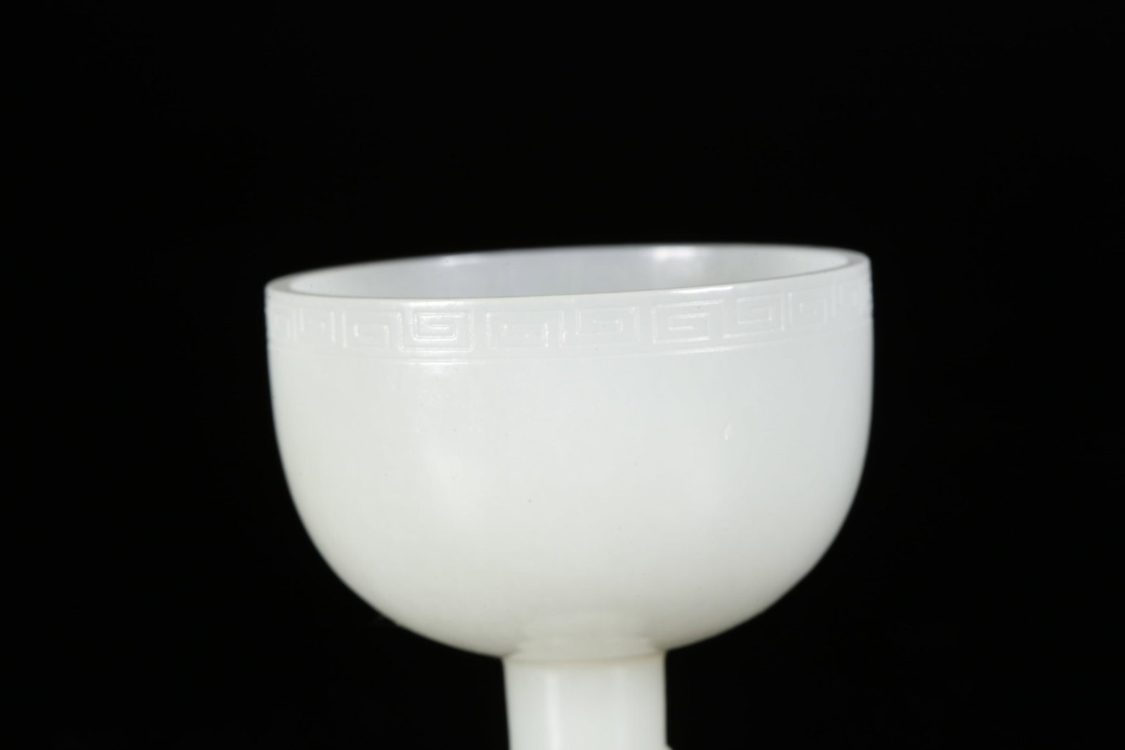 A HETIAN JADE CUP - 8