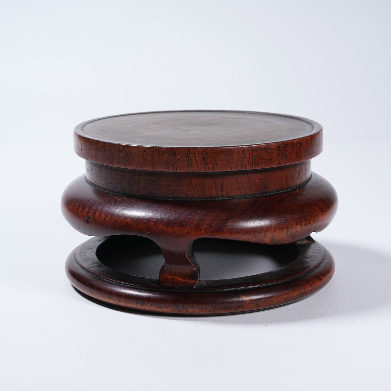 A MAHOGANY BASE - 3