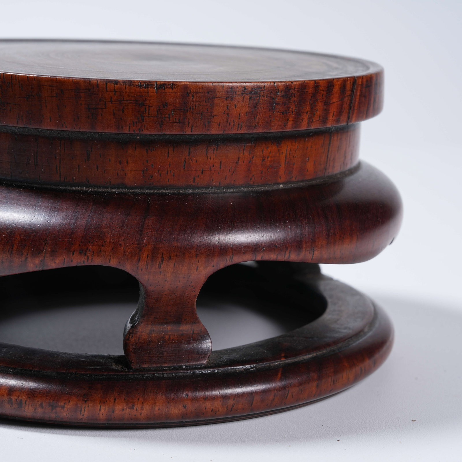 A MAHOGANY BASE - 6