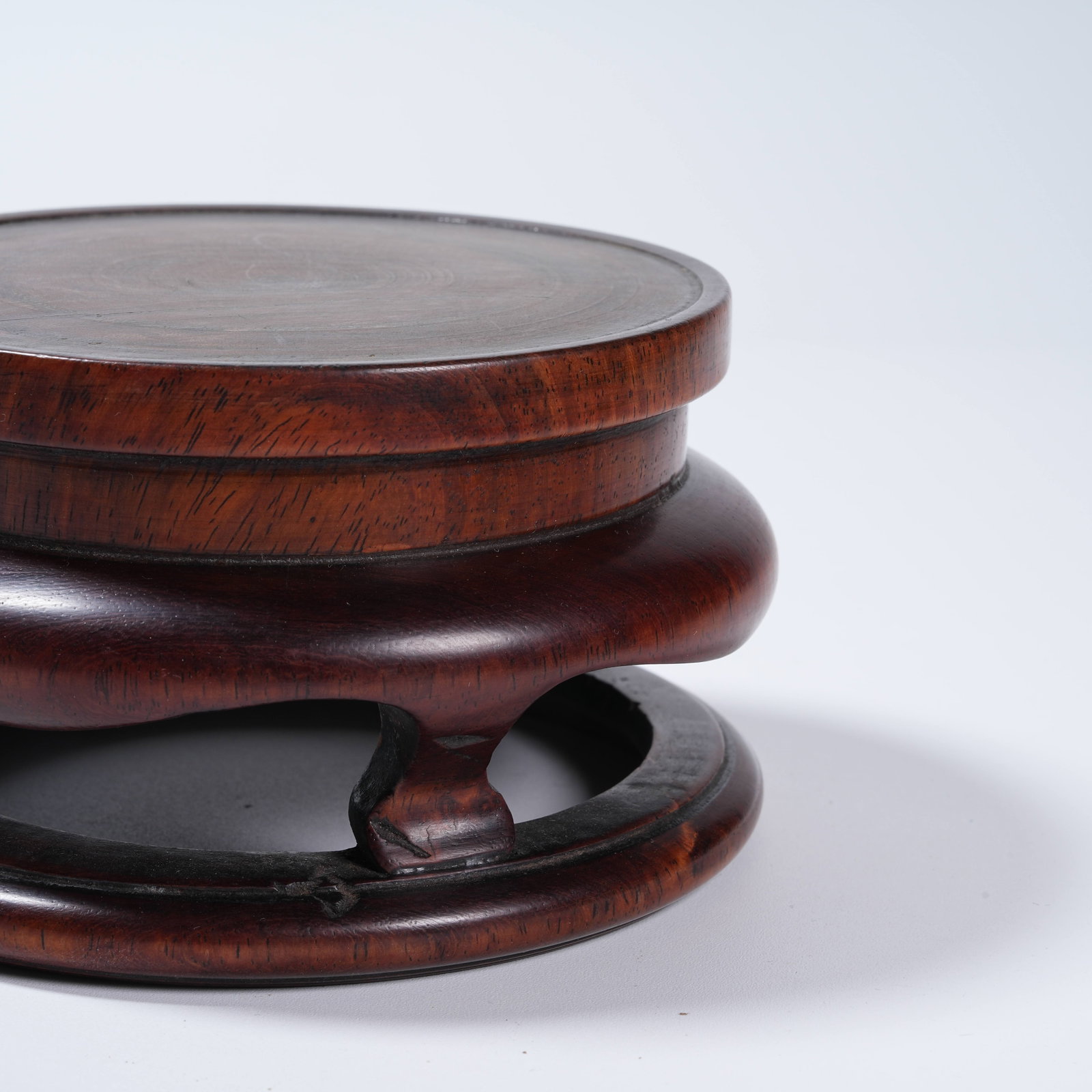 A MAHOGANY BASE - 7