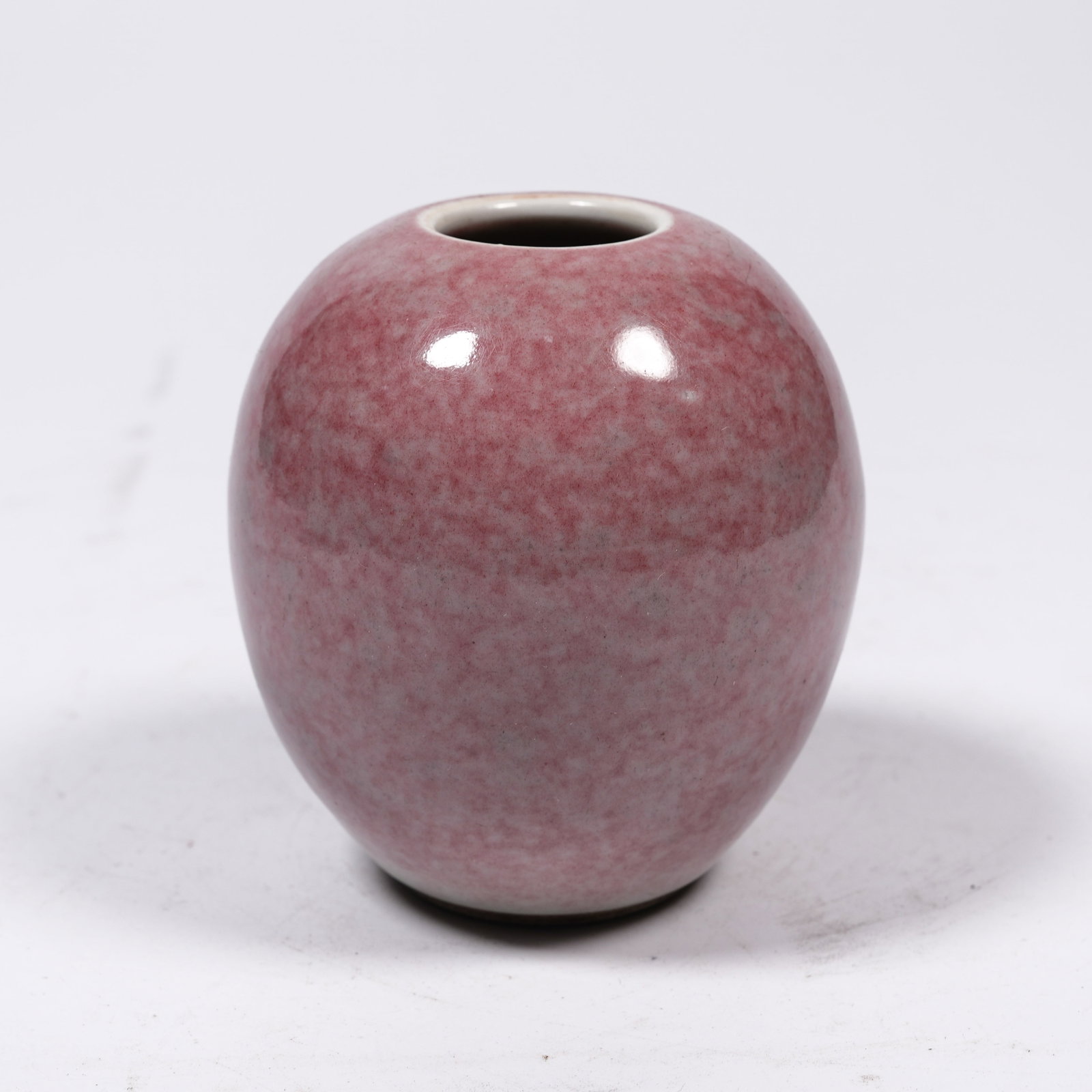 A FLAMBE GLAZE BRUSH POT (1 of 9)
