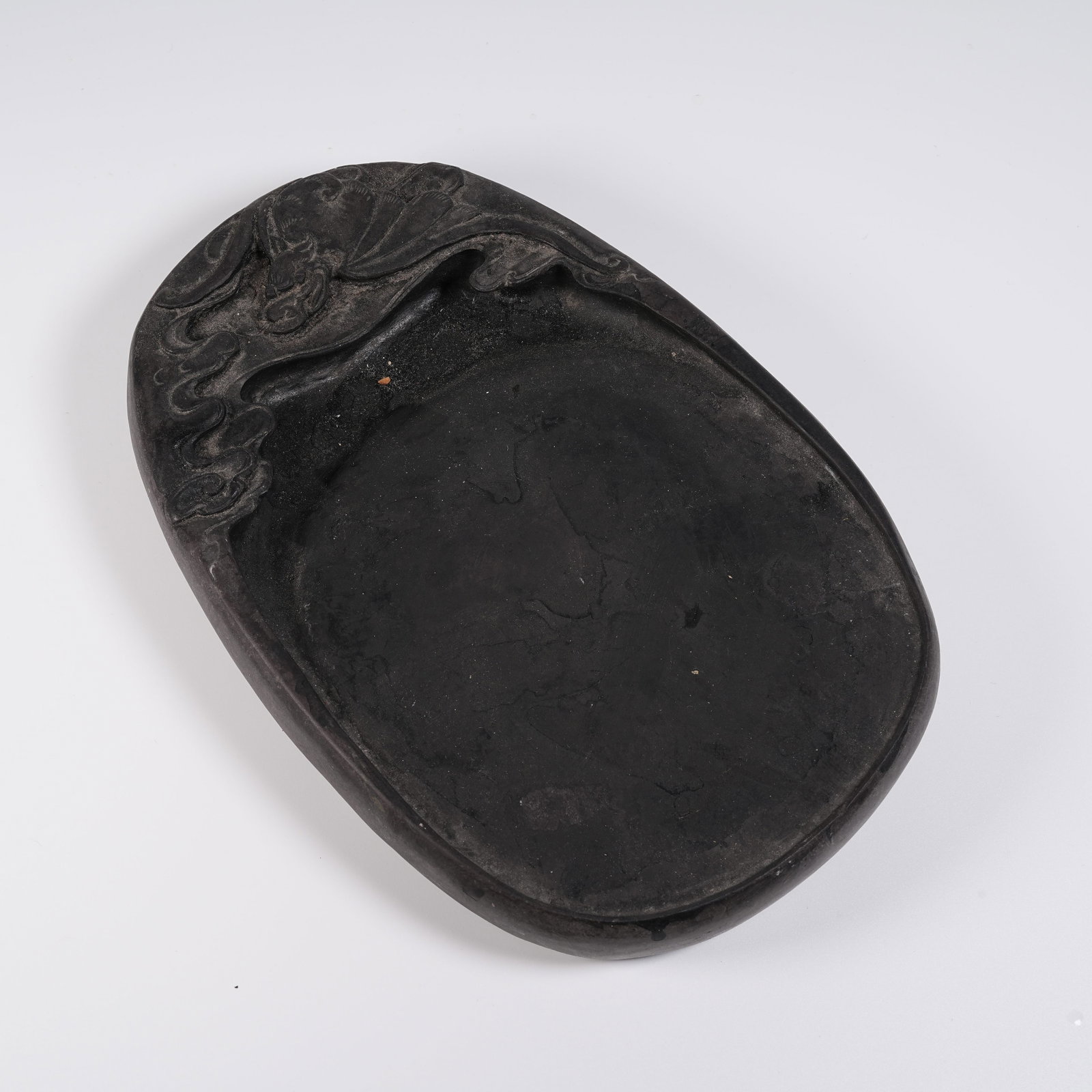 A DUAN STONE INKSTONE WITH FORTUNE PATTERN (1 of 9)