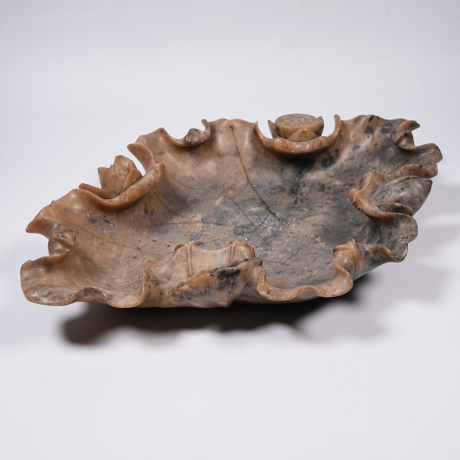 A HUA STONE LOTUS LEAF WASHER (1 of 9)