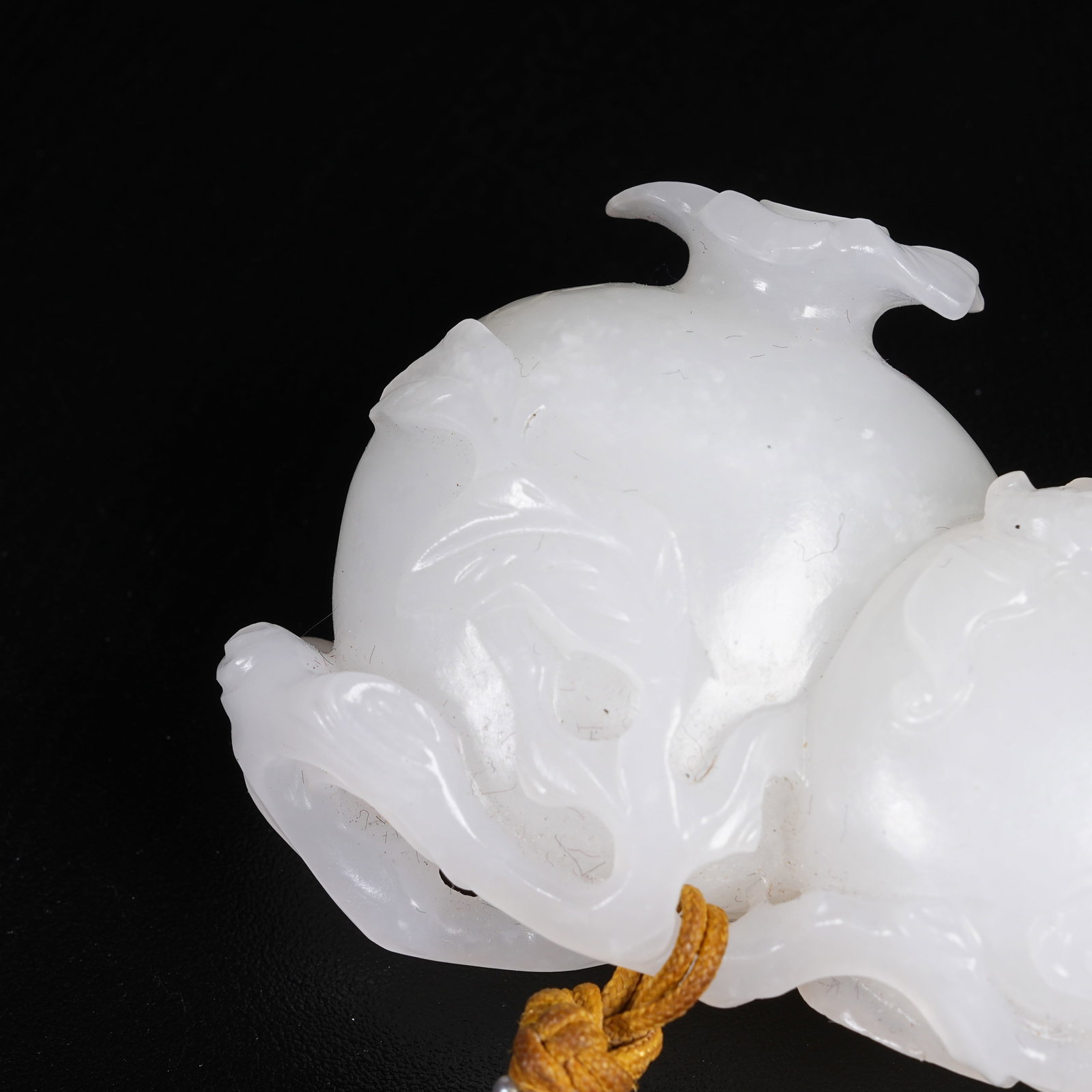 A HETIAN JADE PENDANT WITH MULTI-BLESSING PATTERN - 2
