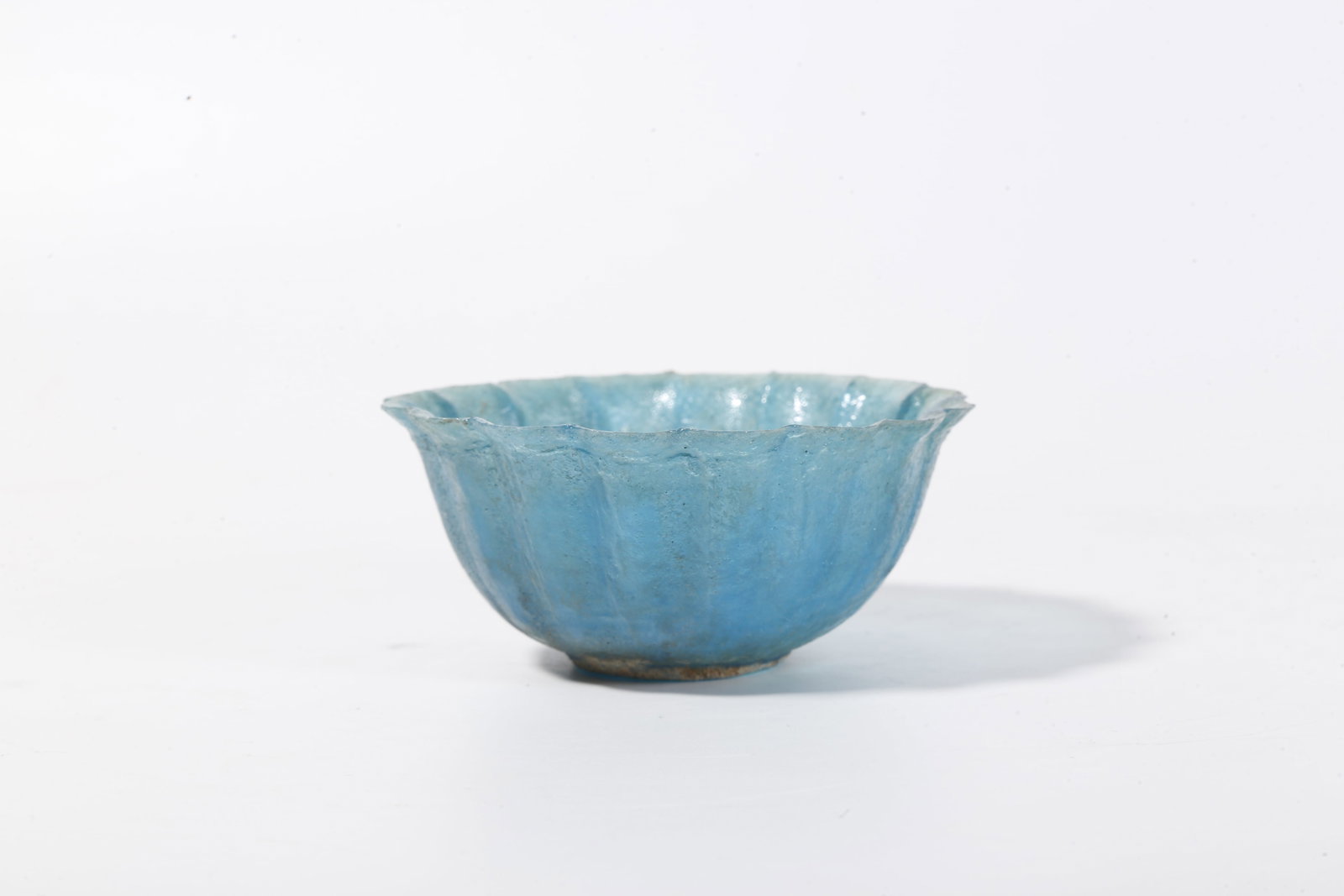 A COLORED GLAZE CUP - 3