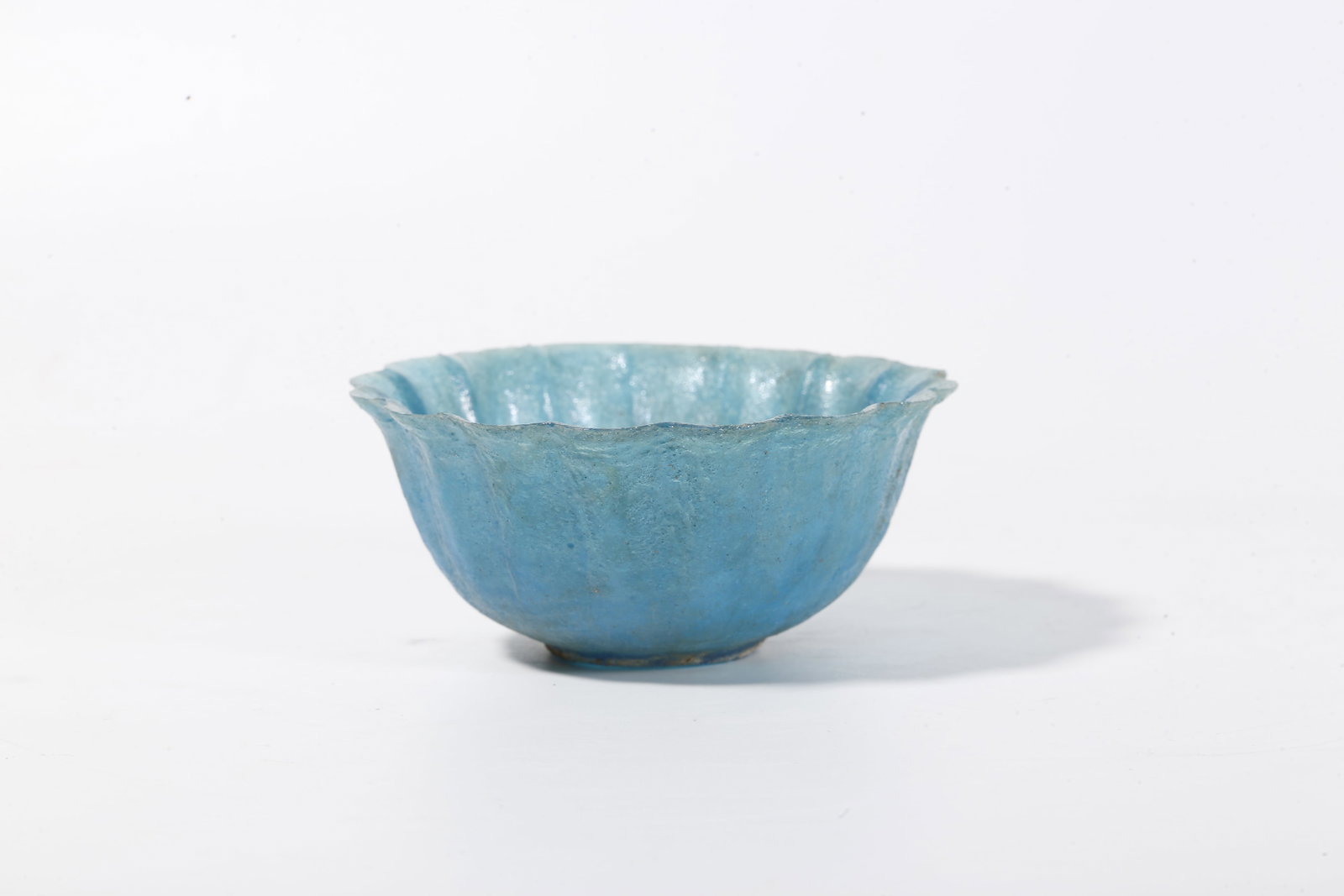 A COLORED GLAZE CUP - 4