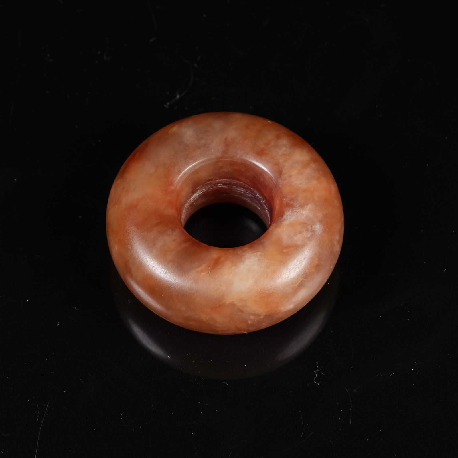 A ARCHAIC JADE RING: Archaic Jade Ring