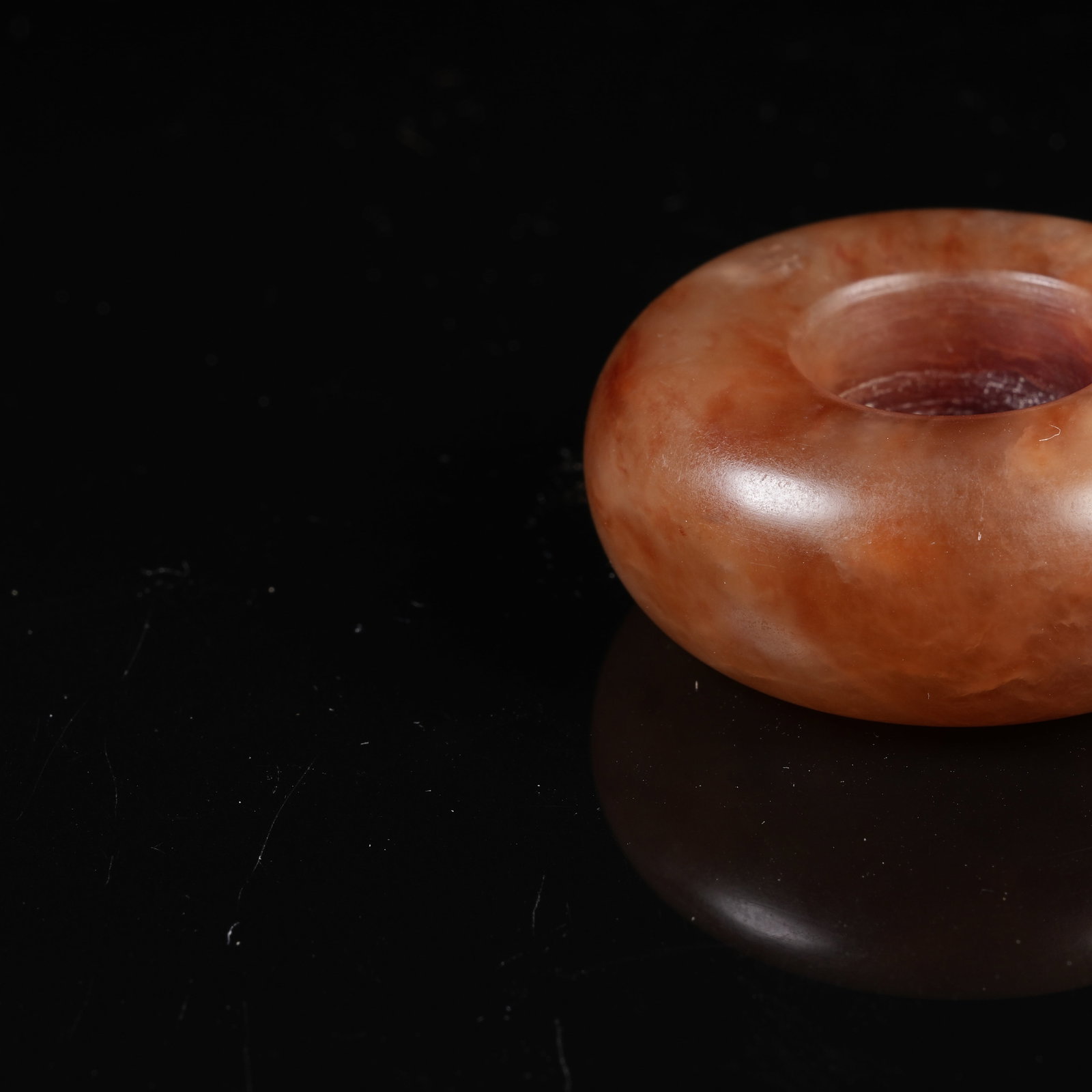 A ARCHAIC JADE RING - 8