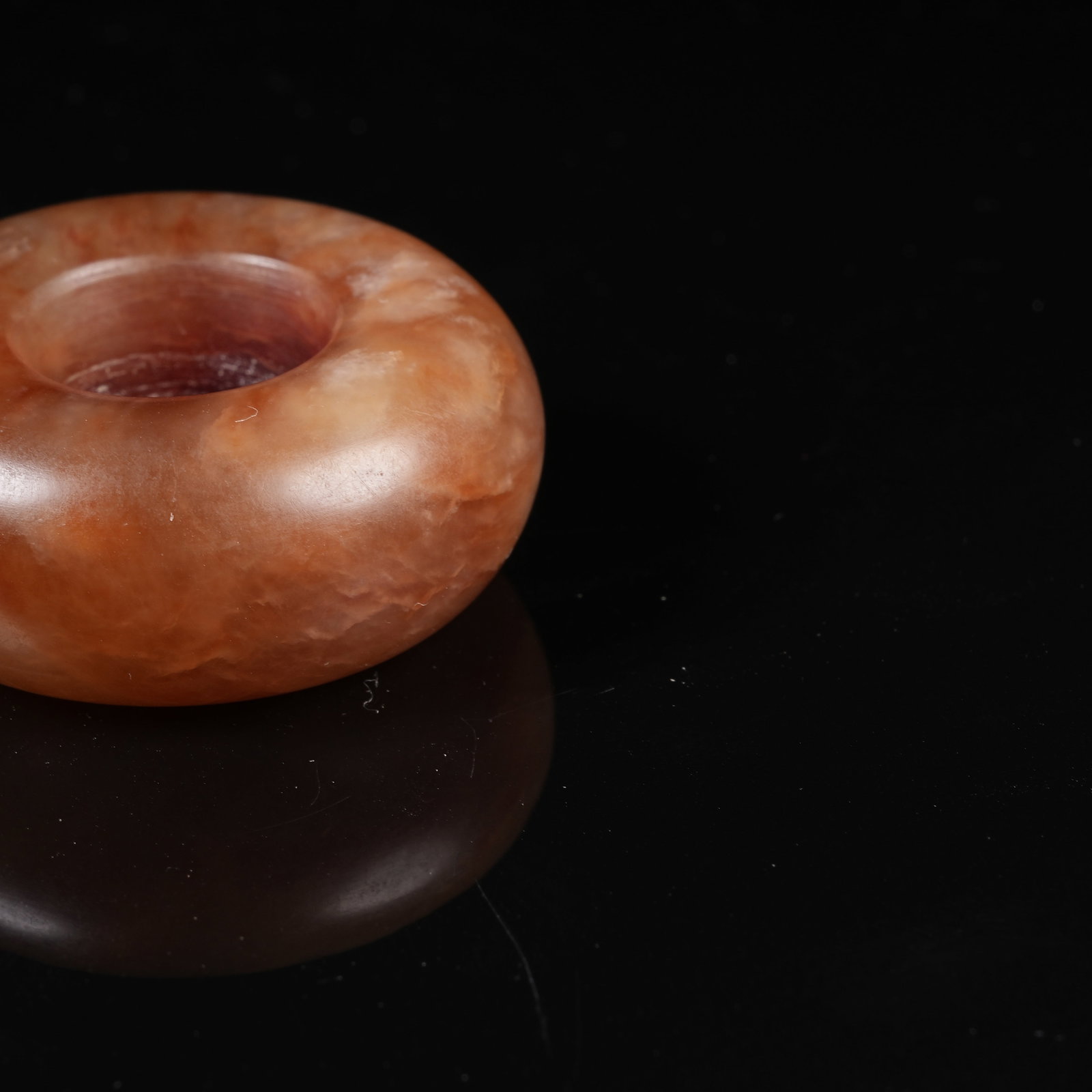 A ARCHAIC JADE RING - 9